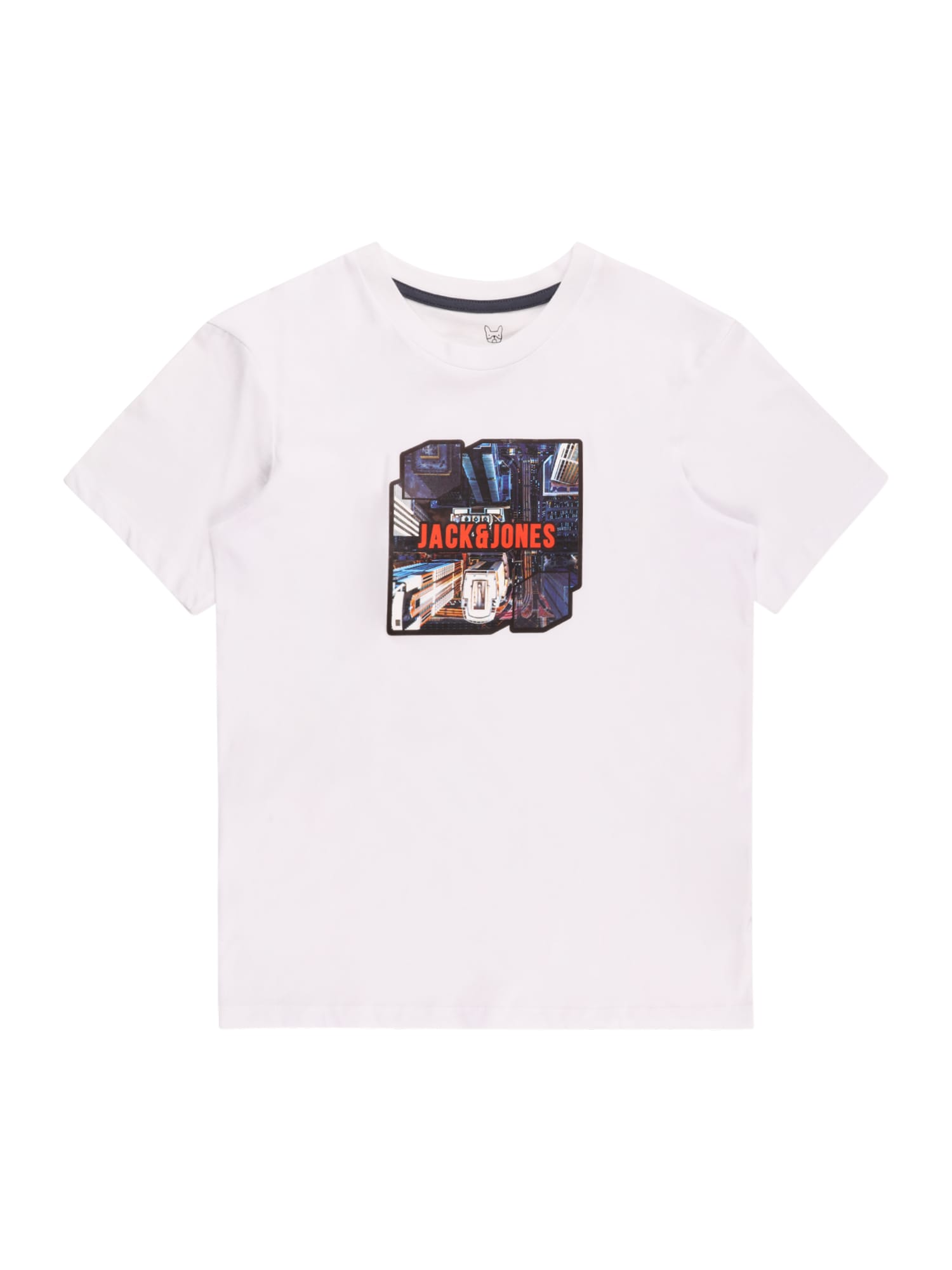 Jack & Jones Junior Póló 'Club'  fehér / kék / fekete / piros