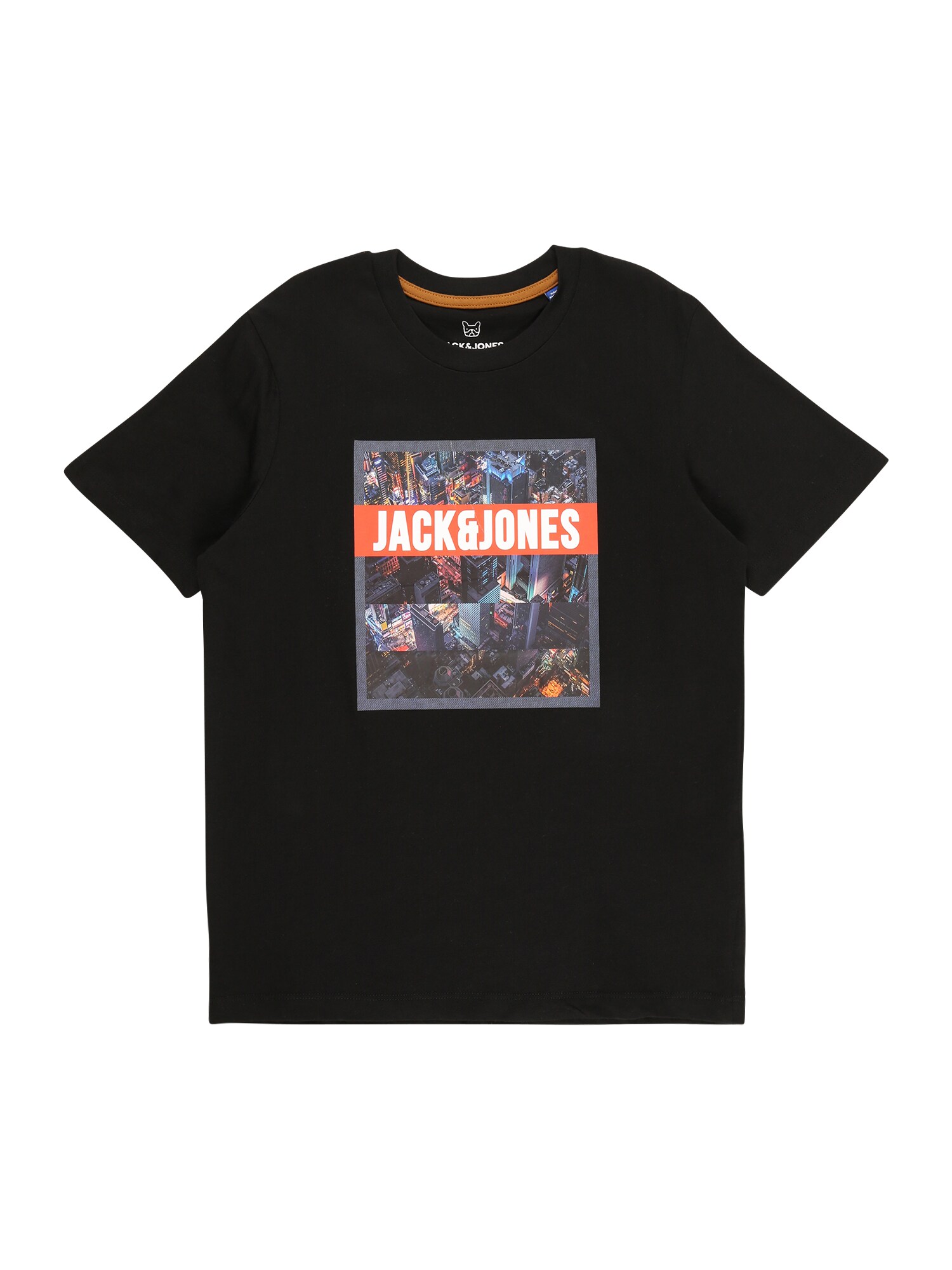 Jack & Jones Junior Póló 'Club'  fekete / fehér / tengerészkék / piros