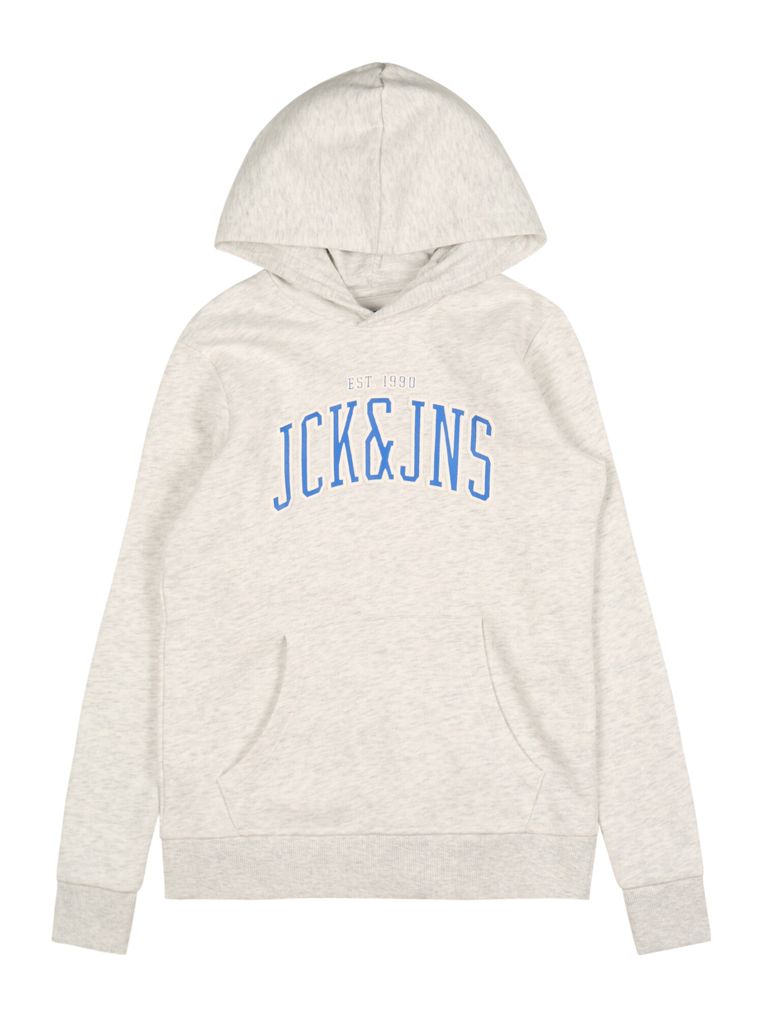 Jack & Jones Junior Tréning póló 'Cemb'  kék / fehér melír