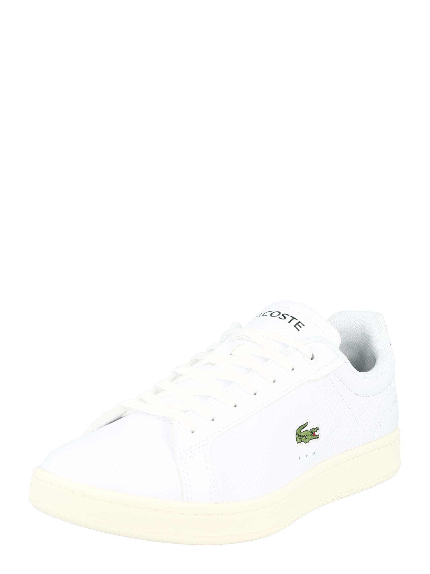 LACOSTE Rövid szárú edzőcipők 'CARNABY'  fehér / zöld / piros / fekete