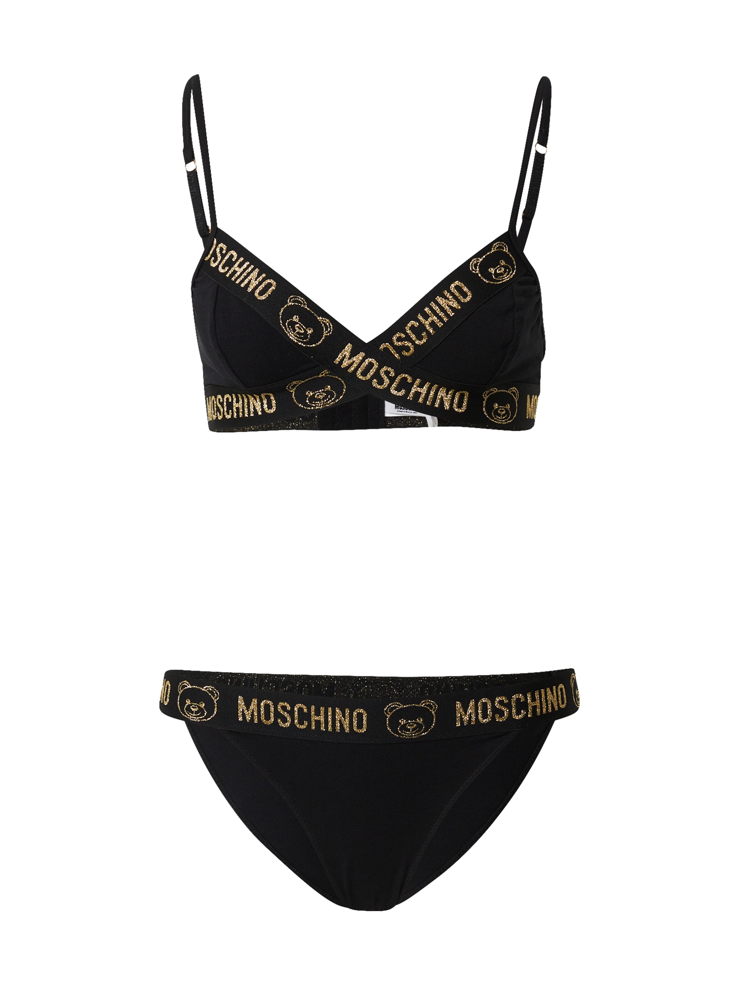 Moschino Underwear Fehérnemű szettek  fekete / arany