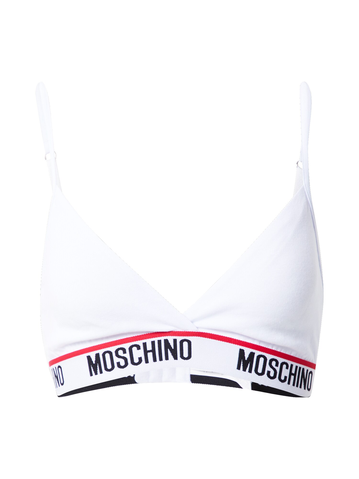 Moschino Underwear Melltartó  fehér / fekete / piros
