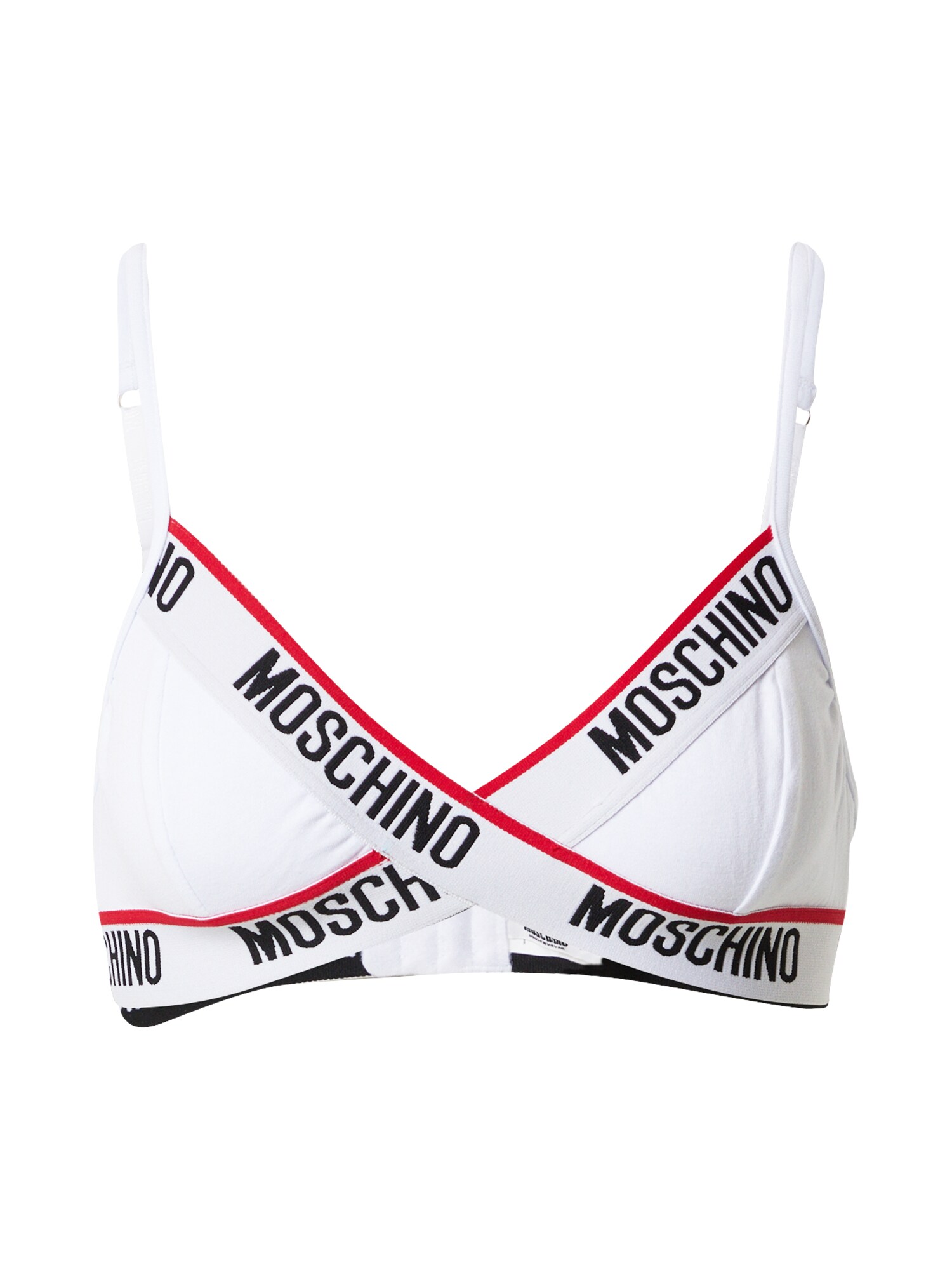 Moschino Underwear Melltartó  fehér / piros / fekete