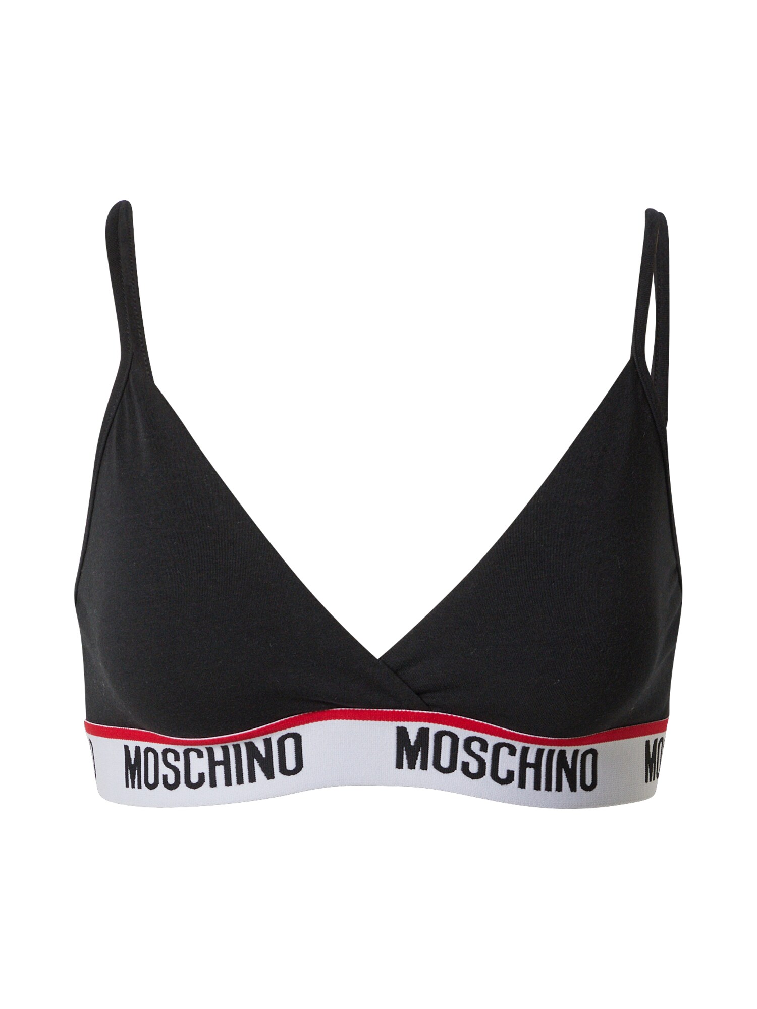 Moschino Underwear Melltartó  fekete / fehér / piros