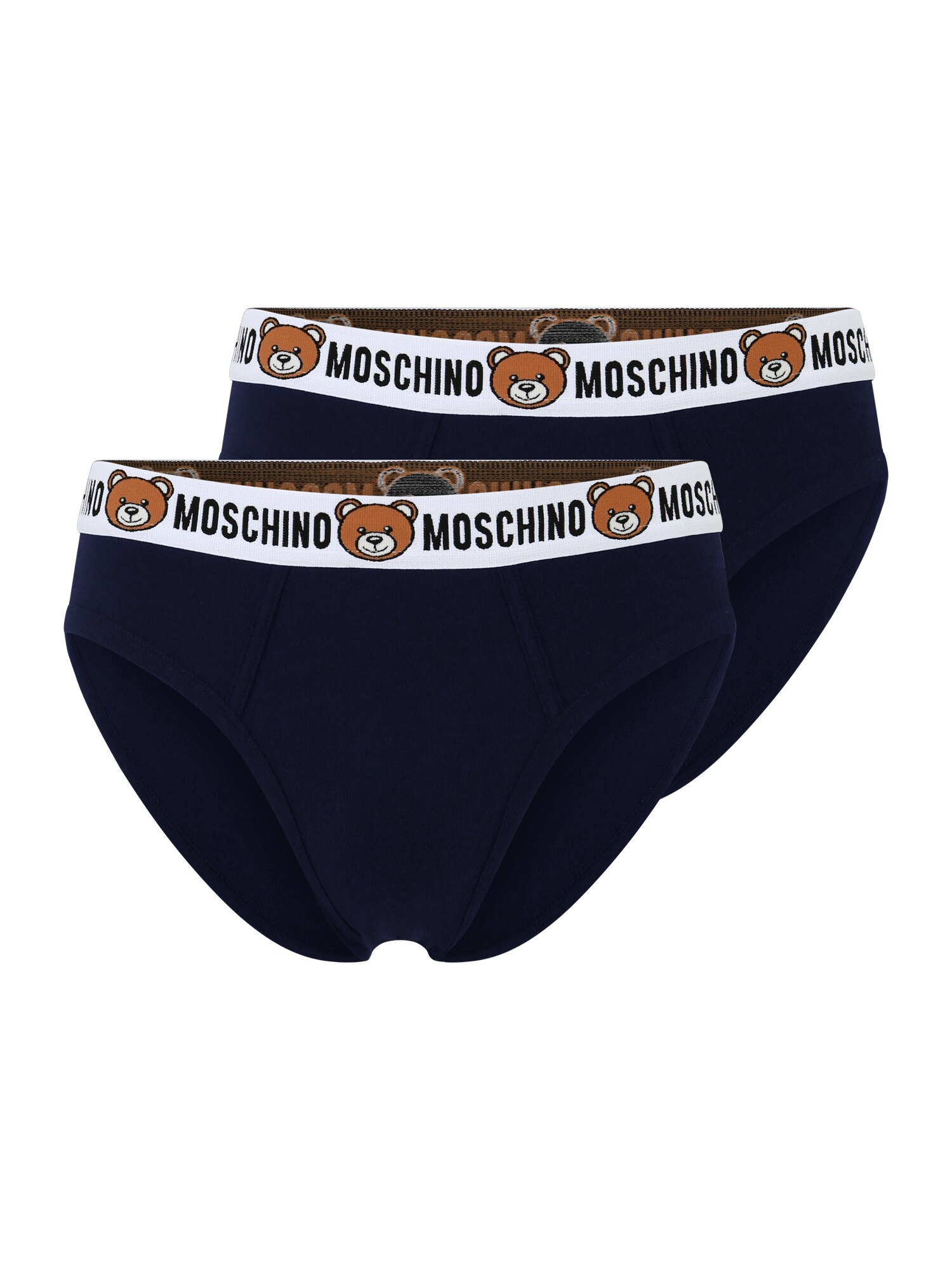 Moschino Underwear Slip  sötétkék / fehér / karamell