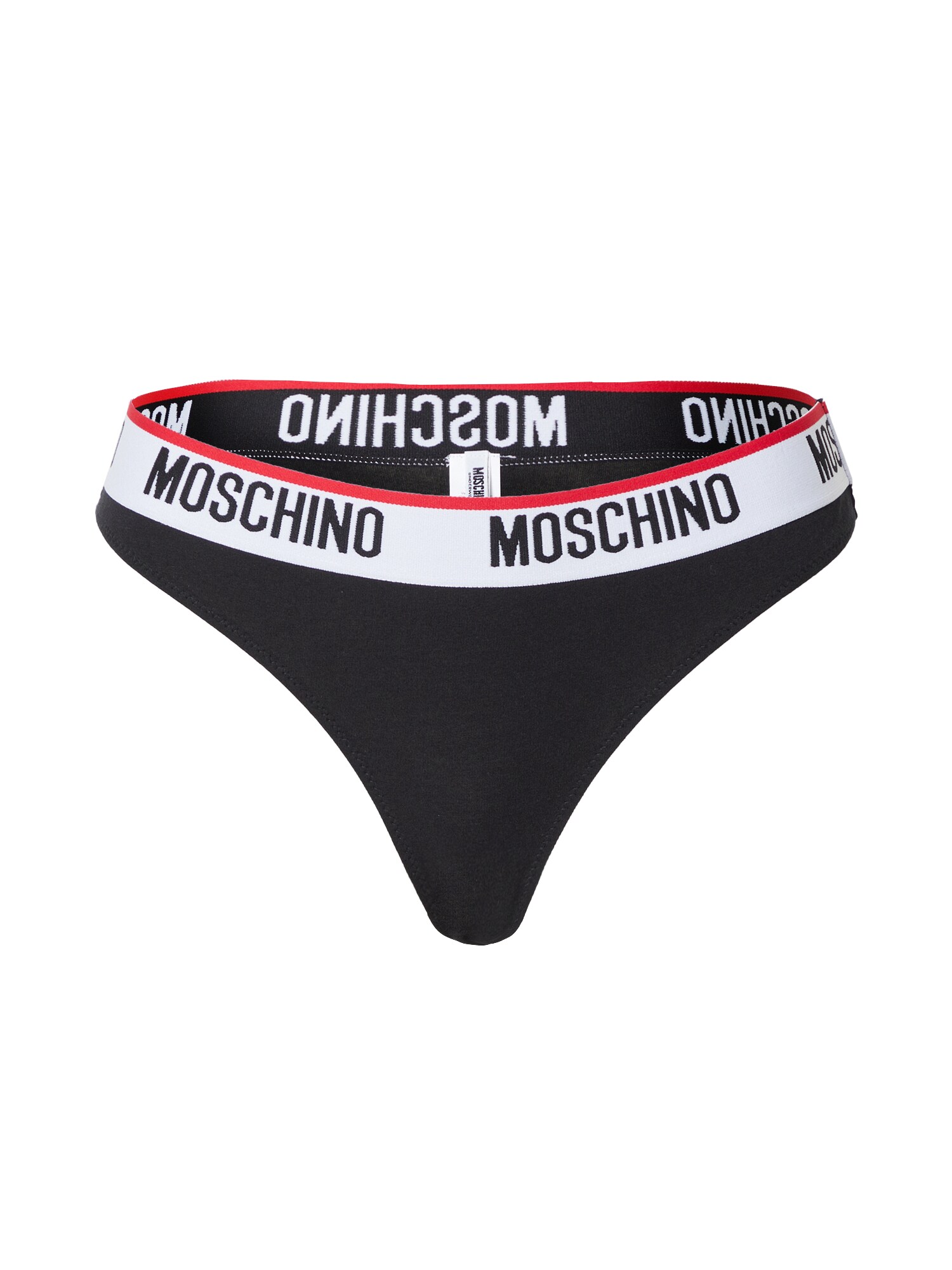 Moschino Underwear String bugyik  fekete / fehér / piros