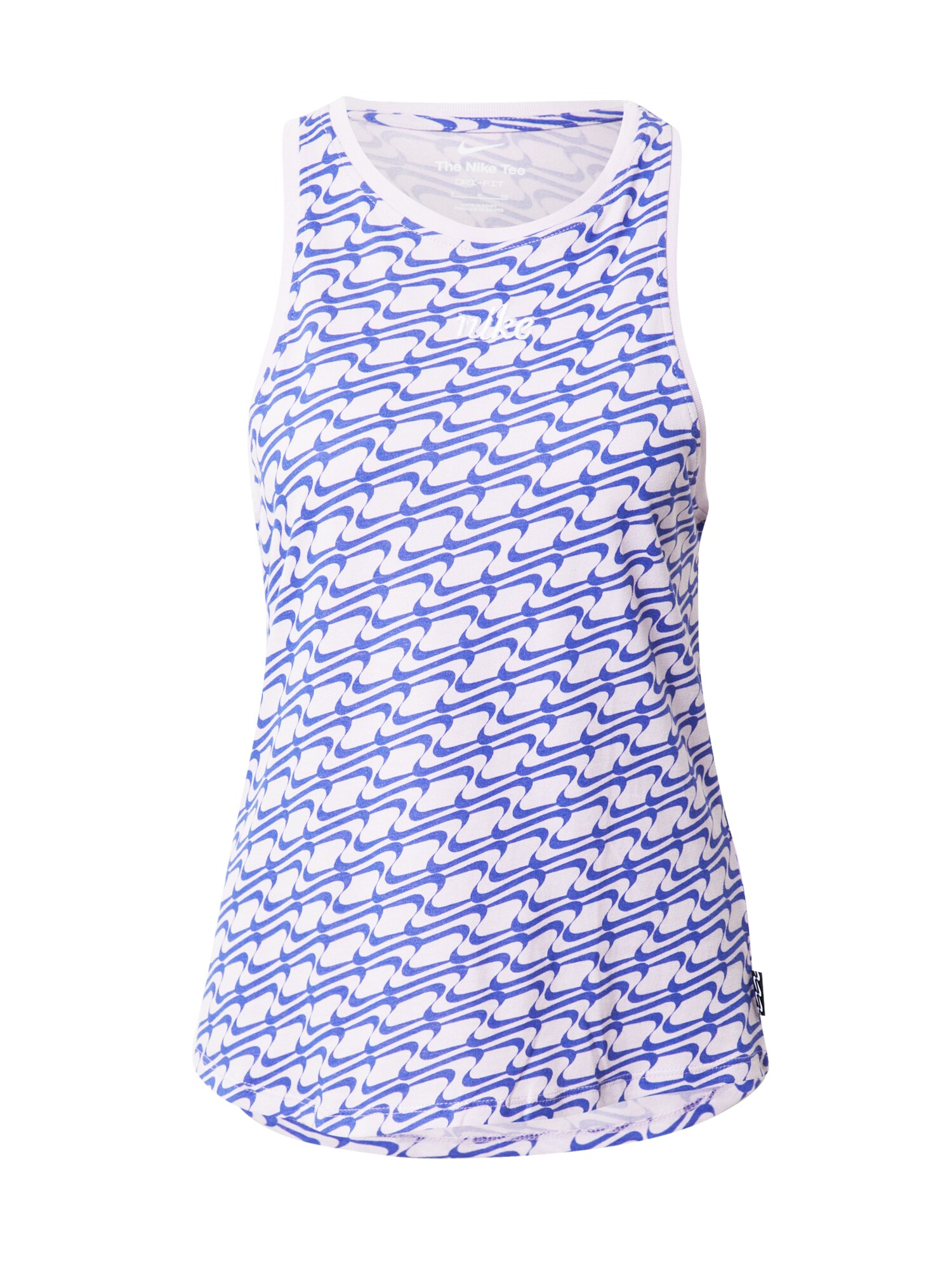 NIKE Sport top  pasztellila / kék