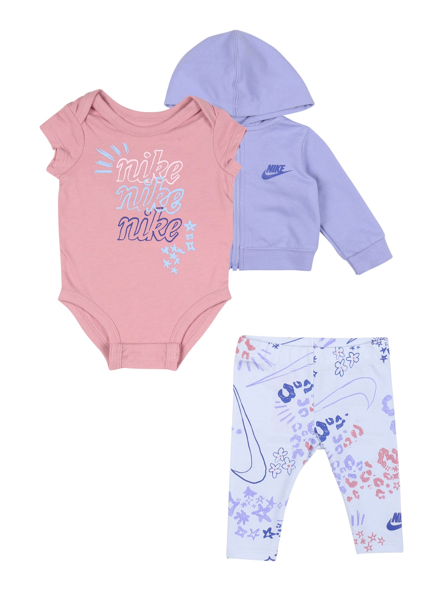 Nike Sportswear Szettek  világoskék / rózsaszín / lila / ibolyakék
