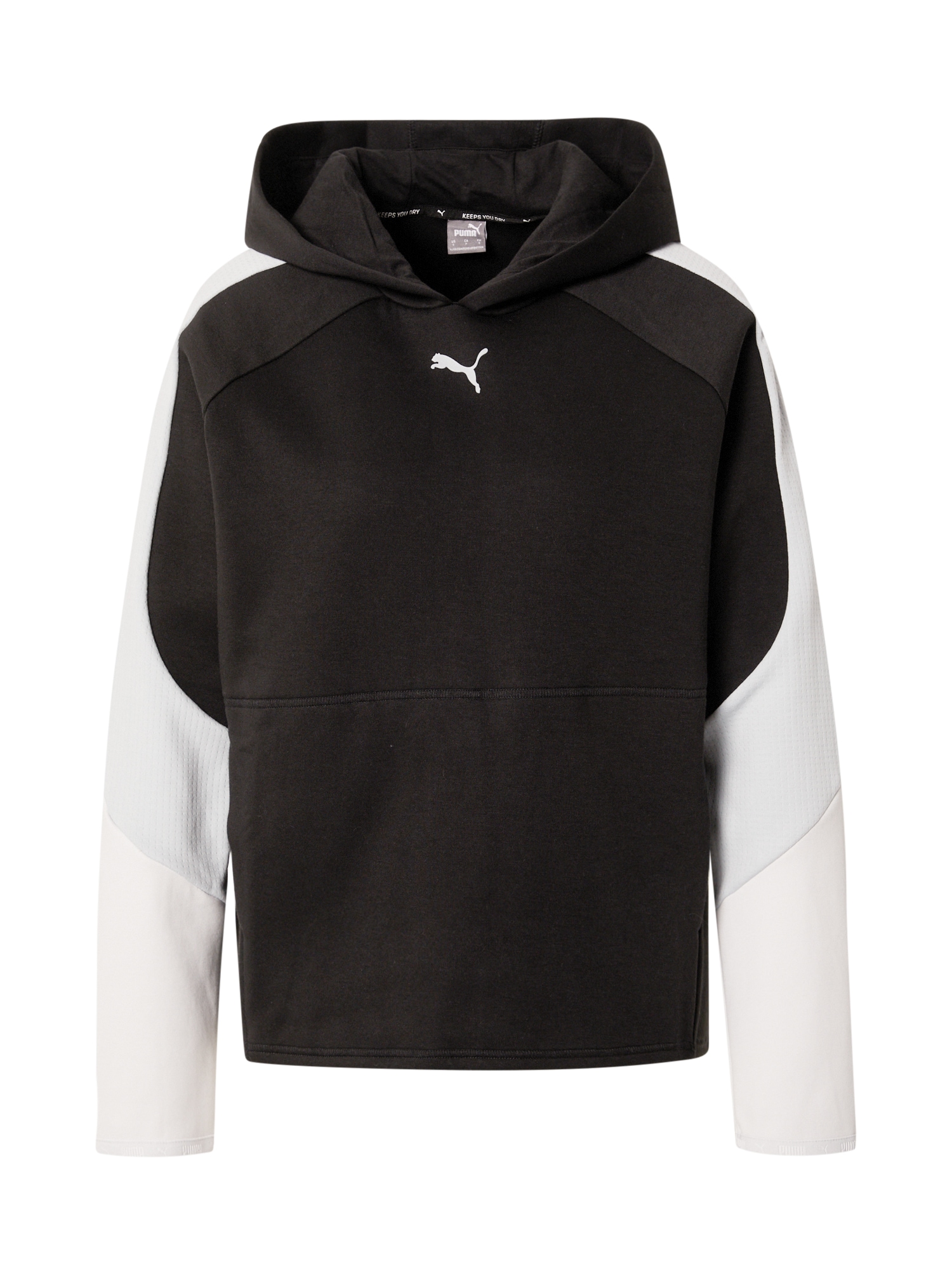 PUMA Sport szabadidős felsők  fekete / fehér