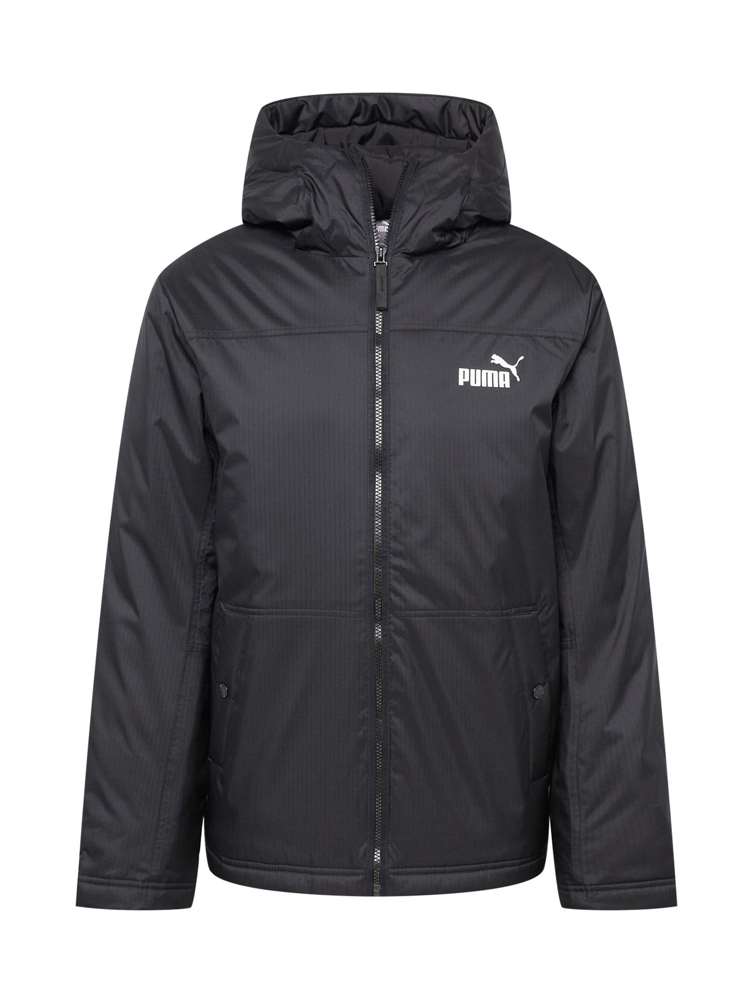 PUMA Sportdzseki  fekete / fehér