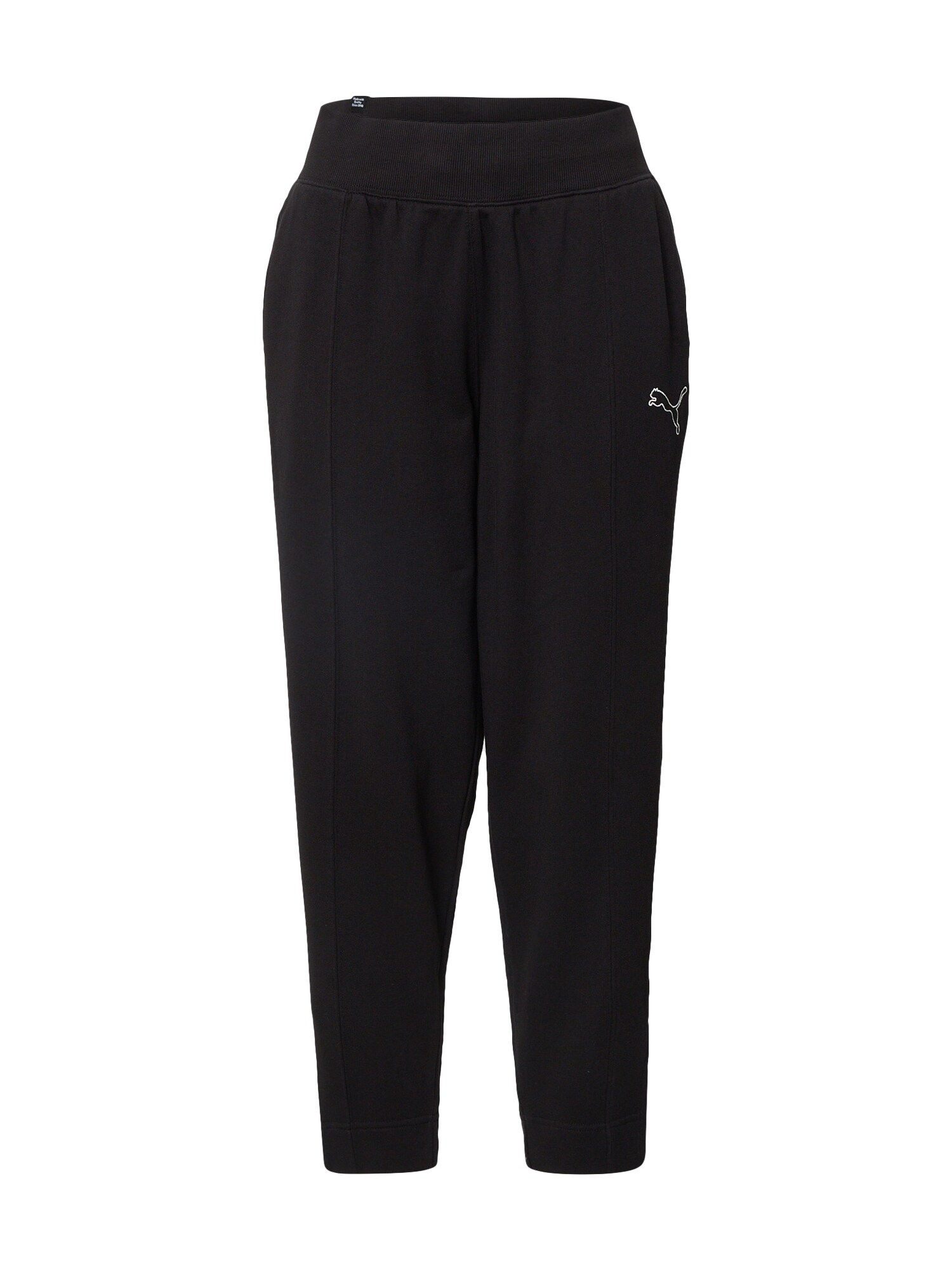 PUMA Sportnadrágok  fekete / fehér