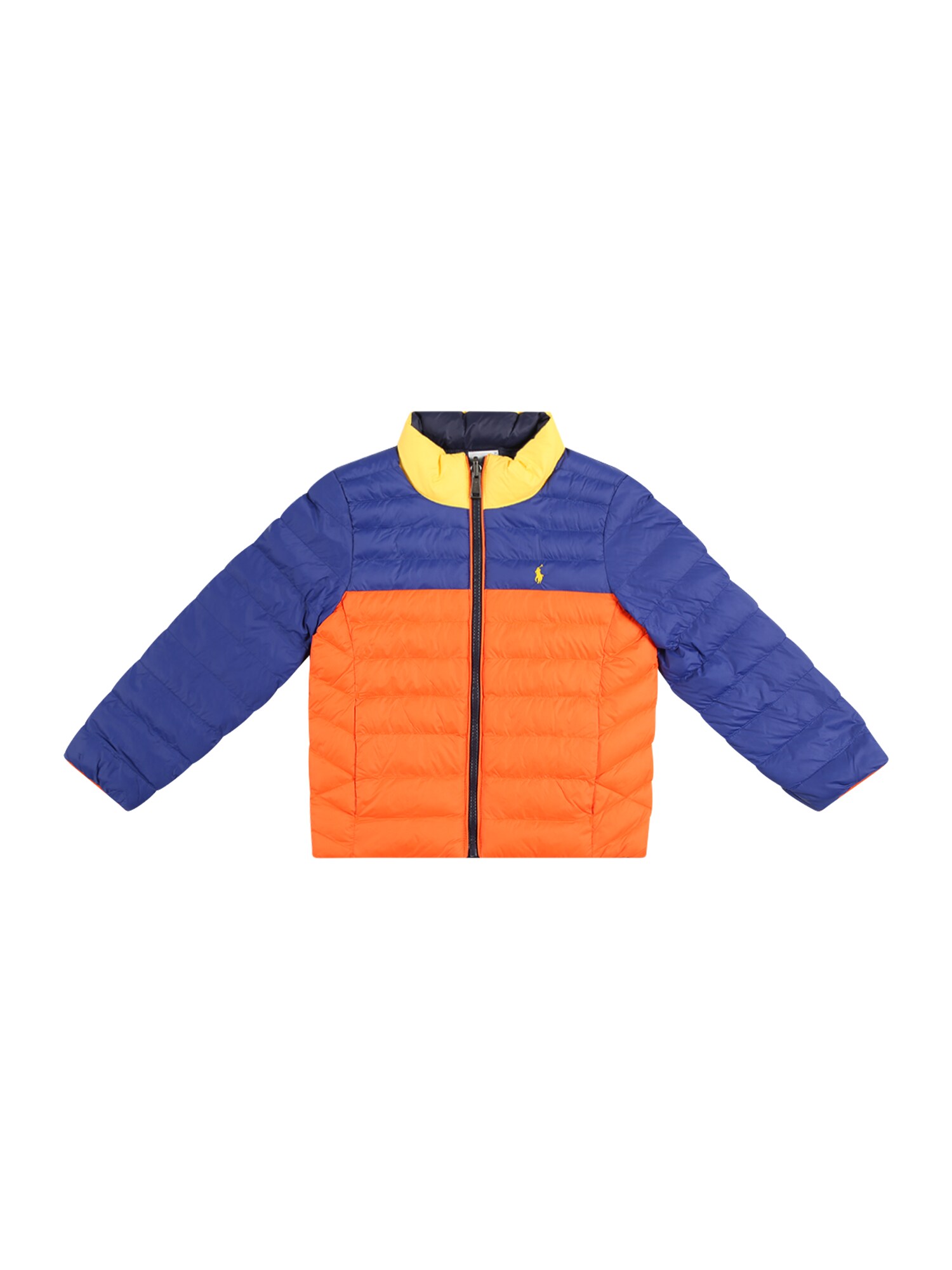 Polo Ralph Lauren Átmeneti dzseki 'TERRA'  kék / sötét narancssárga / sárga