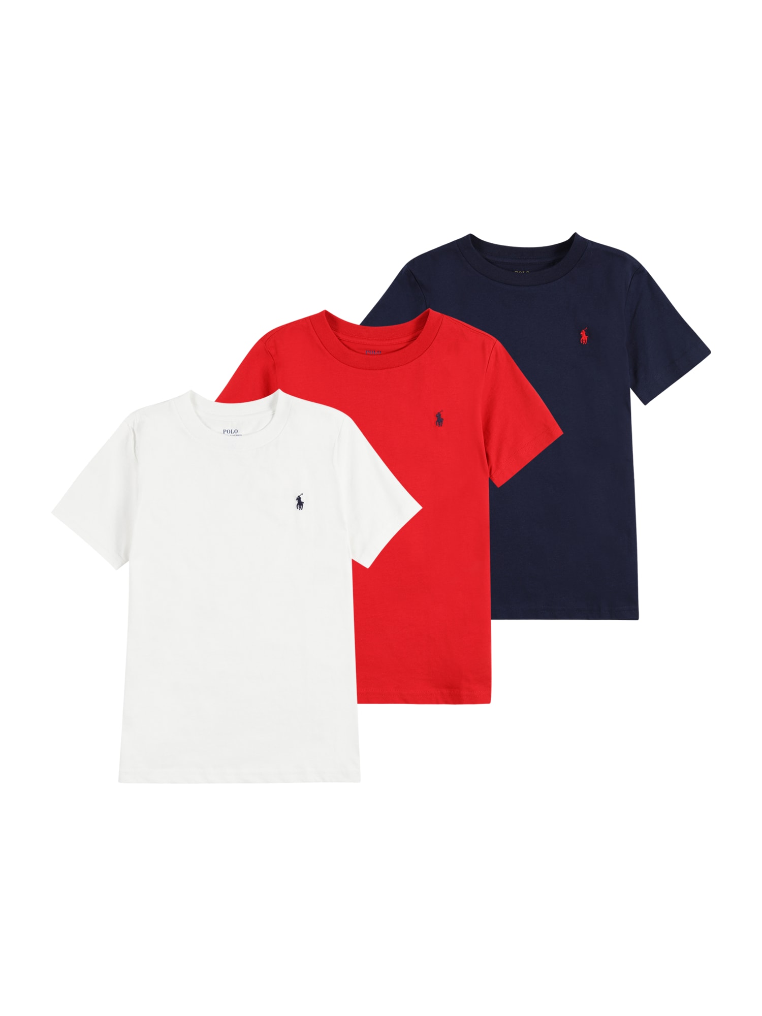 Polo Ralph Lauren Póló  fehér / piros / kék
