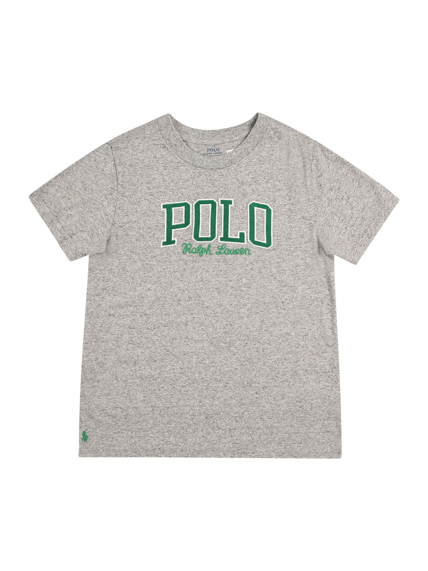 Polo Ralph Lauren Póló  szürke melír / zöld / fehér