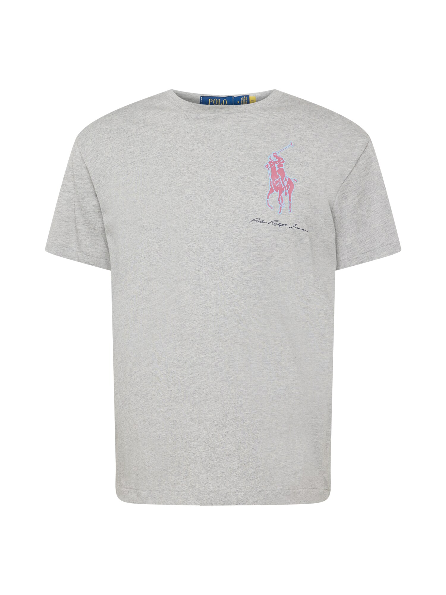 Polo Ralph Lauren Póló  szürke / piros / világoskék