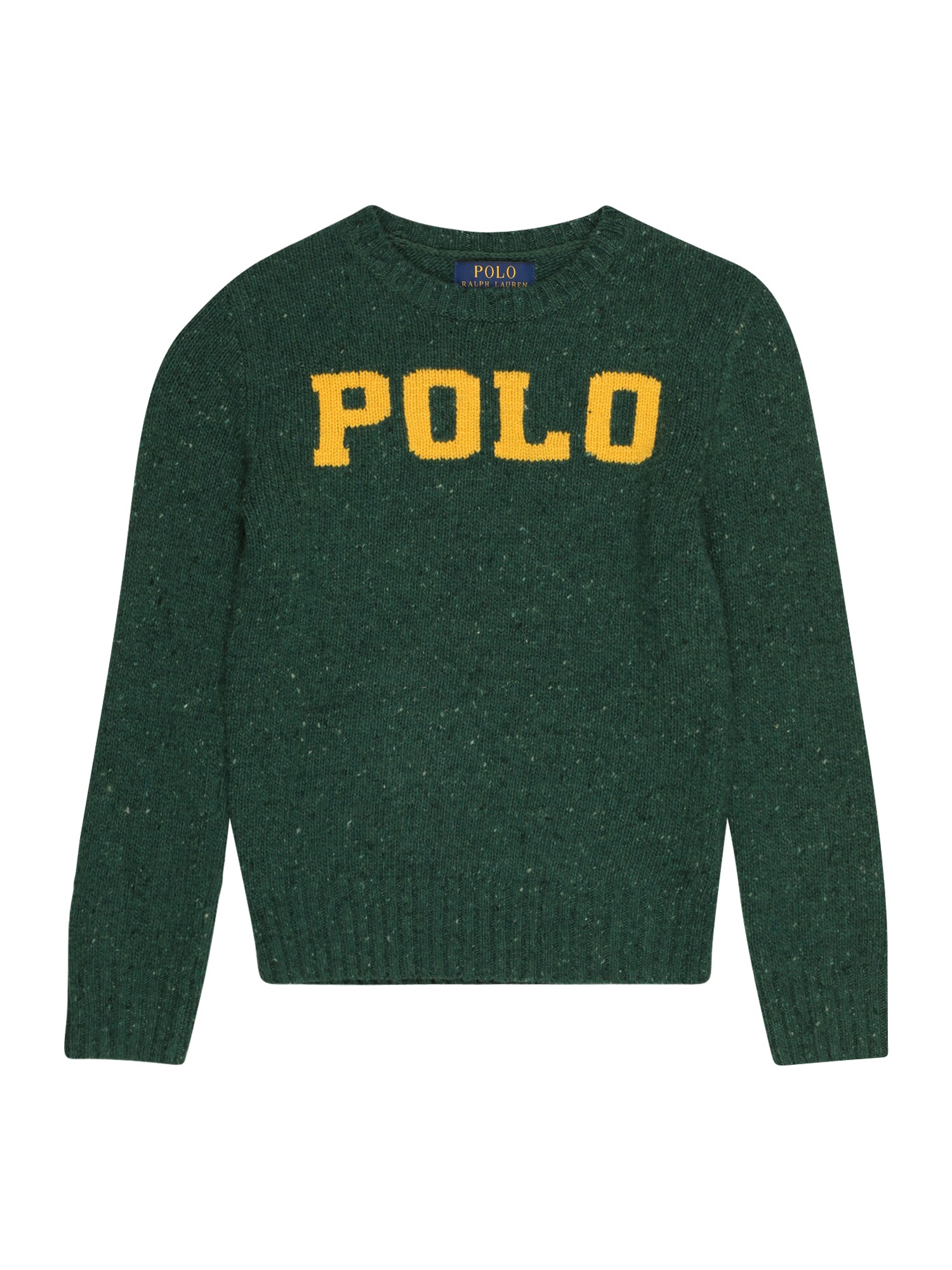 Polo Ralph Lauren Pulóver  sötétzöld / sötétsárga