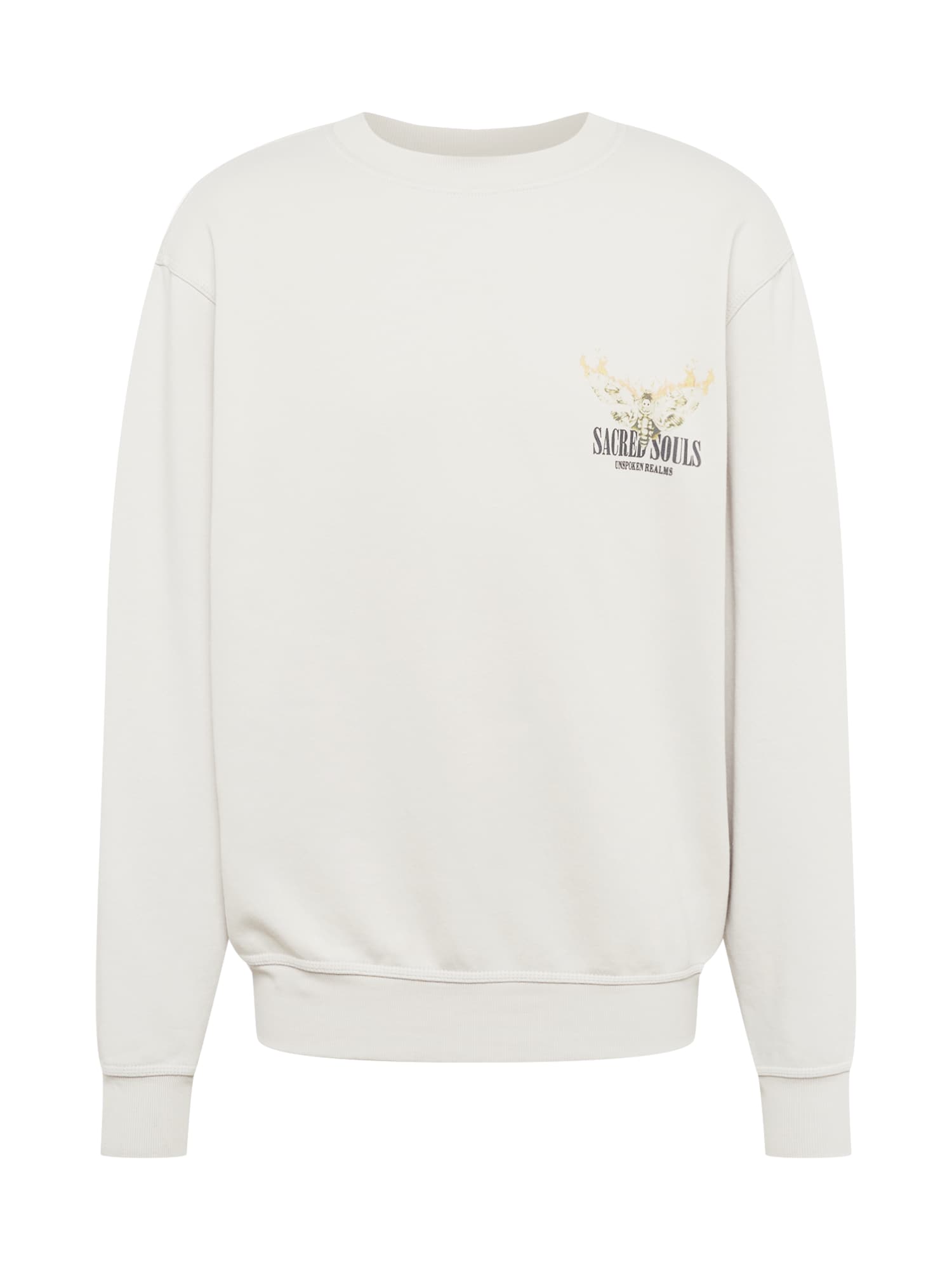 River Island Tréning póló  világosszürke / fekete / sárga