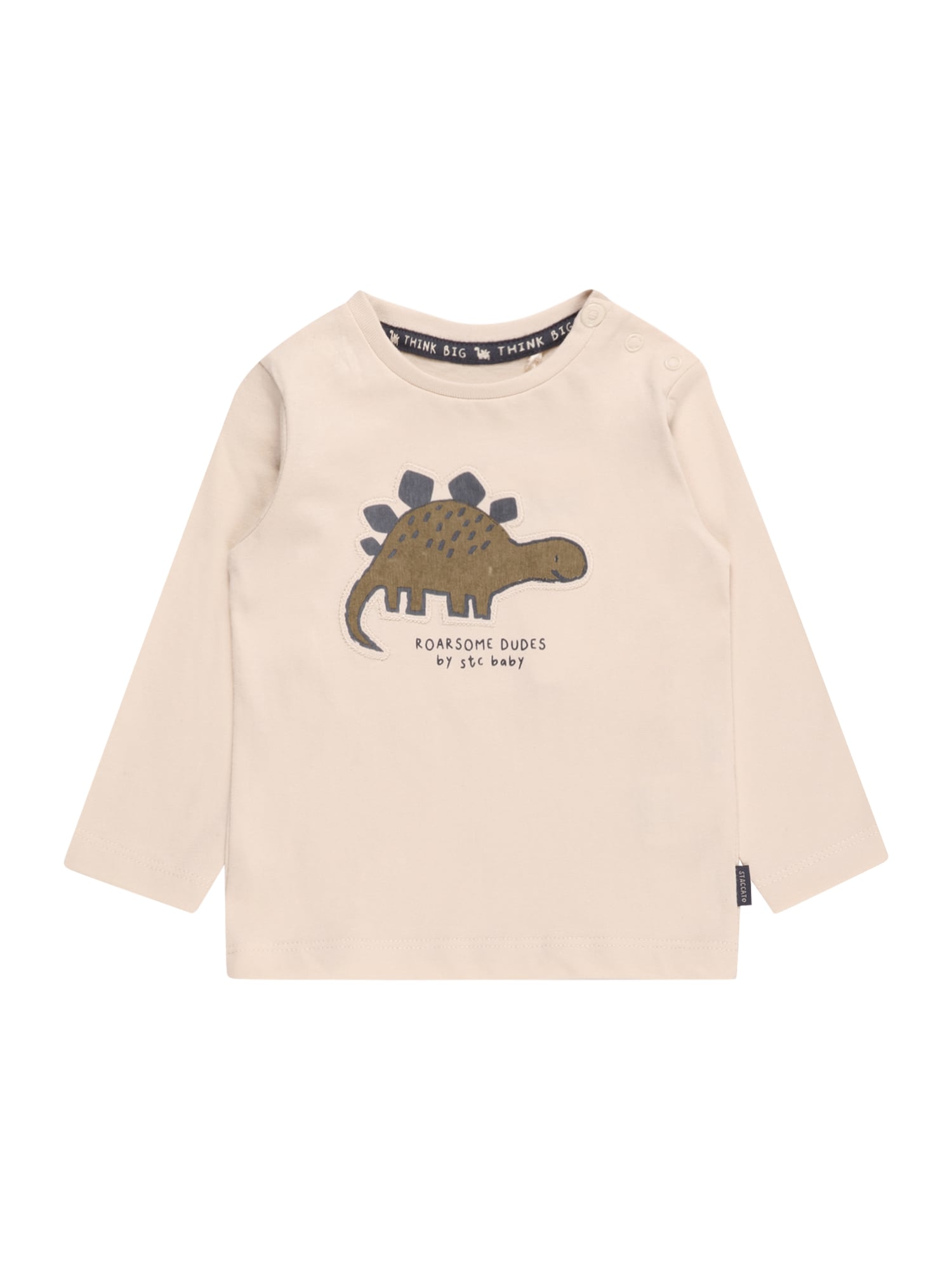 STACCATO Póló  krém / khaki / tengerészkék