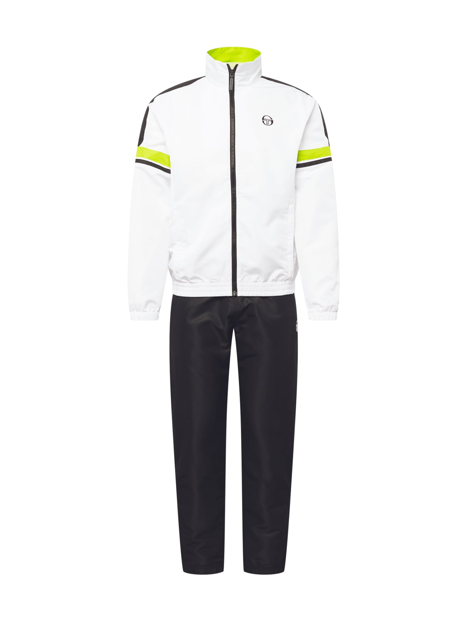 Sergio Tacchini Tréningruha 'Cryo'  fekete / fehér / limone