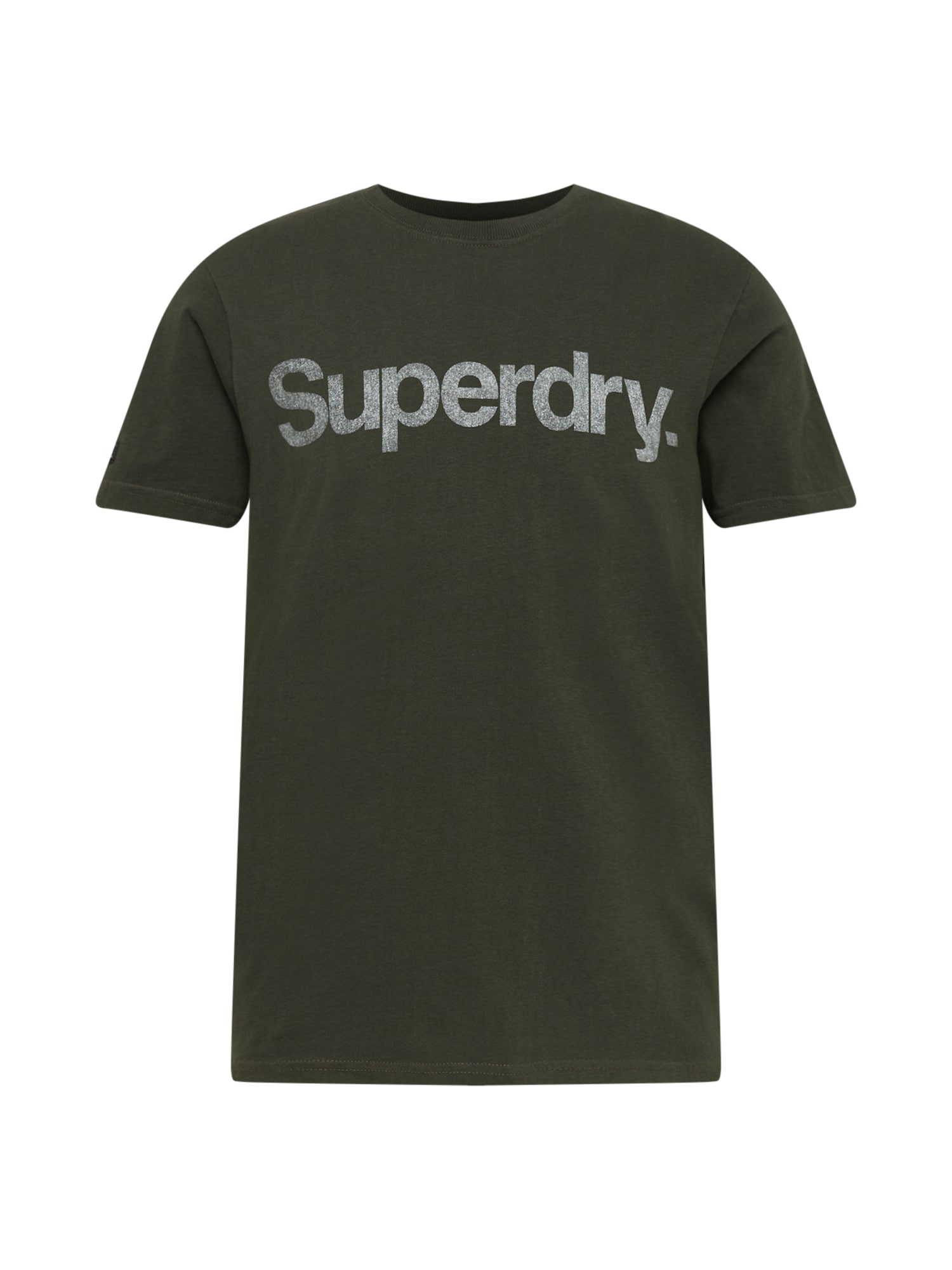 Superdry Póló  olíva / szürke melír