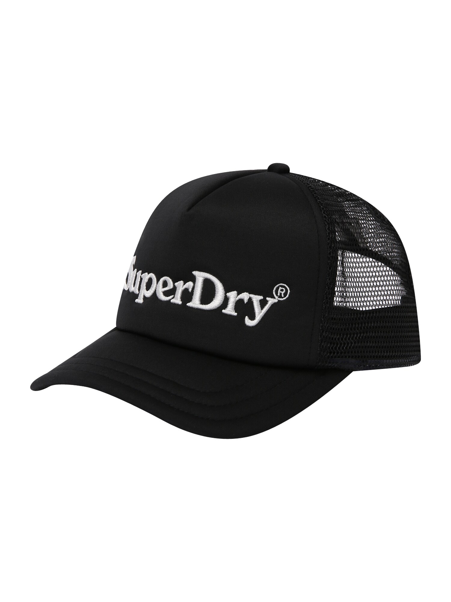 Superdry Sapkák  fekete / fehér