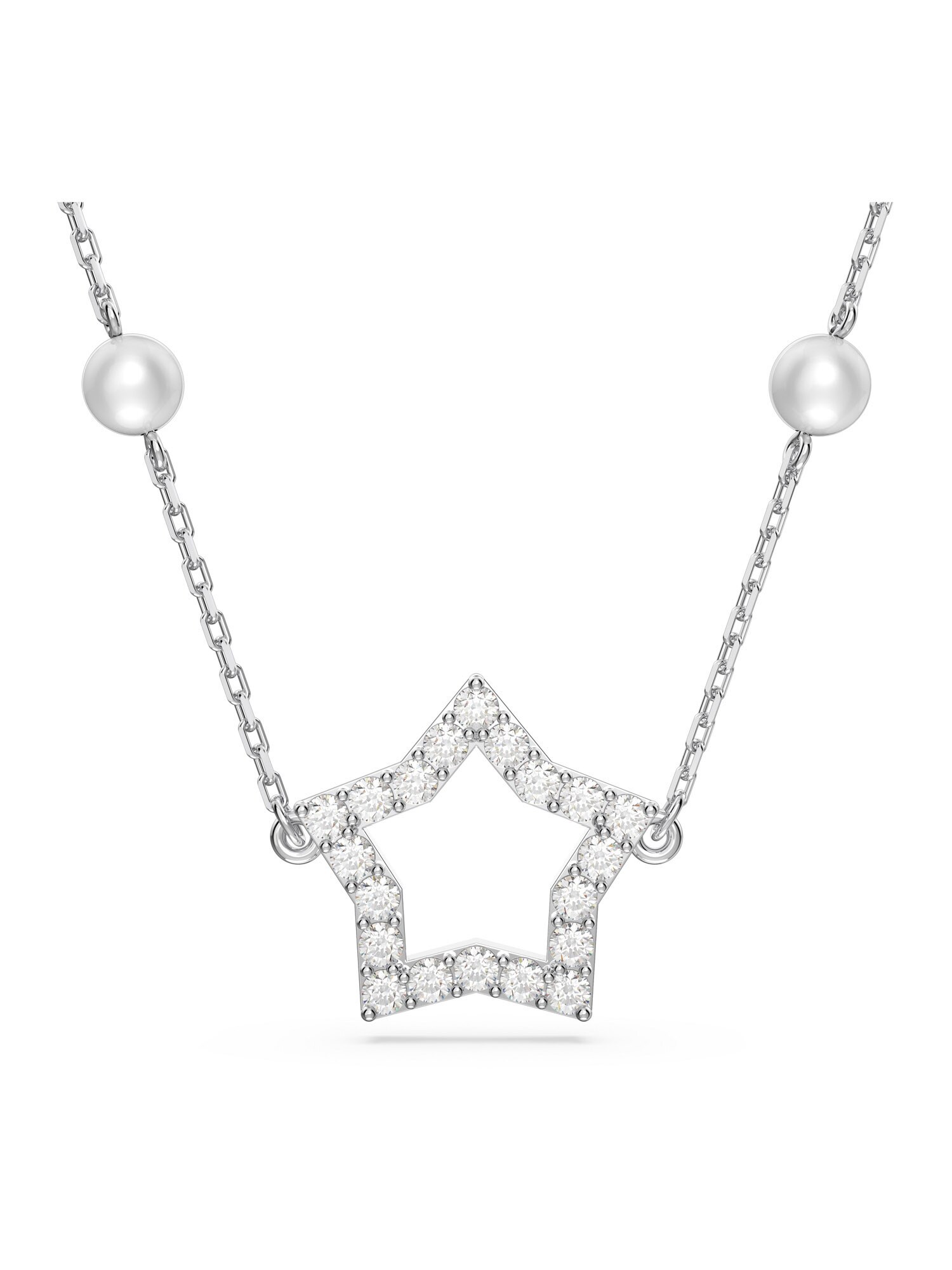 Swarovski Lánc  ezüst