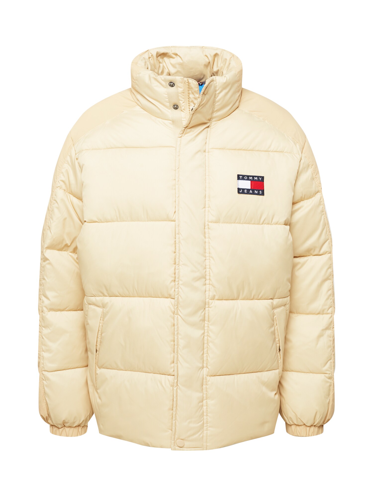 Tommy Jeans Téli dzseki  fehér / tengerészkék / világos bézs / tűzpiros