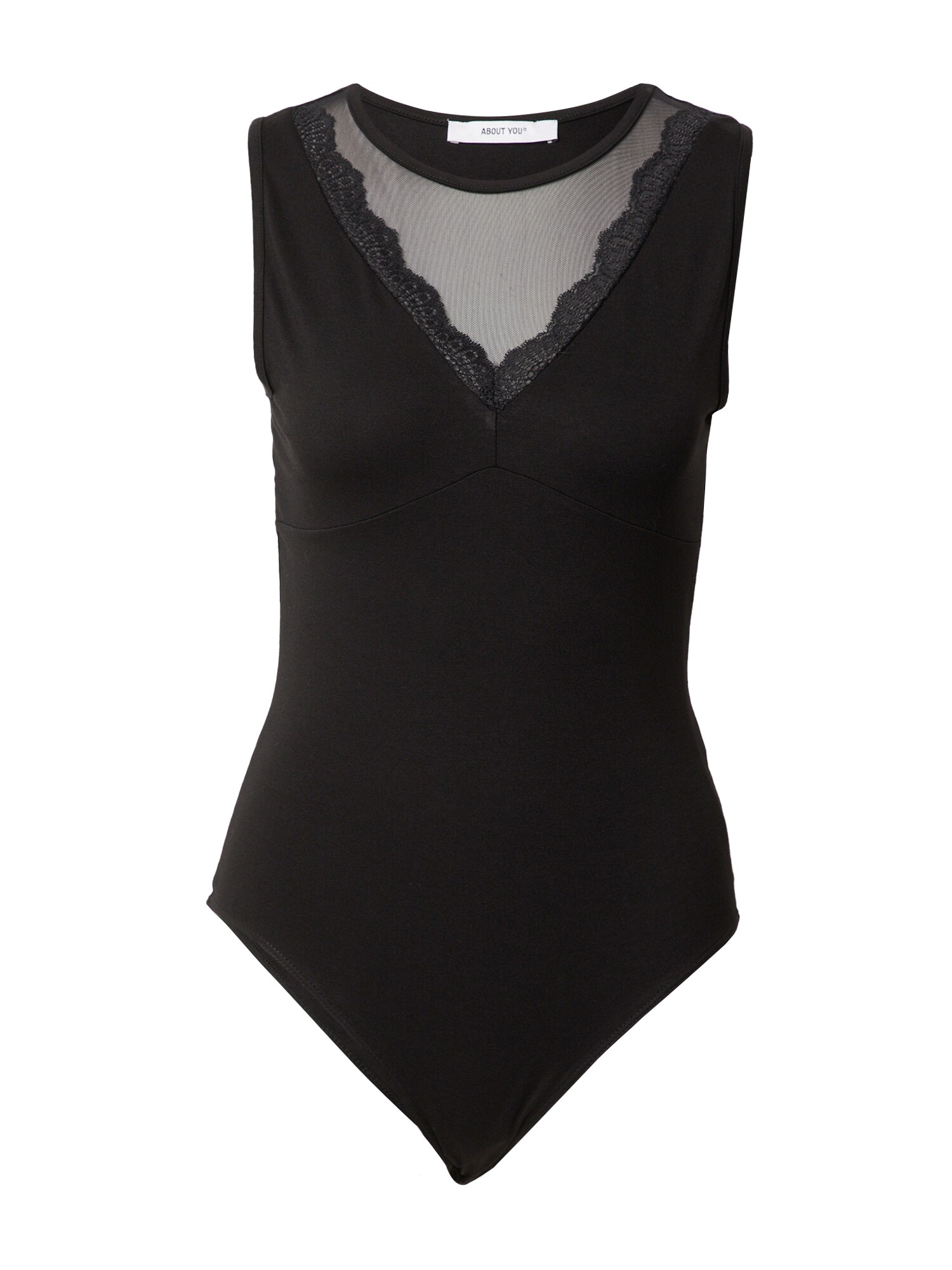 ABOUT YOU Rövid body 'Lucille'  fekete