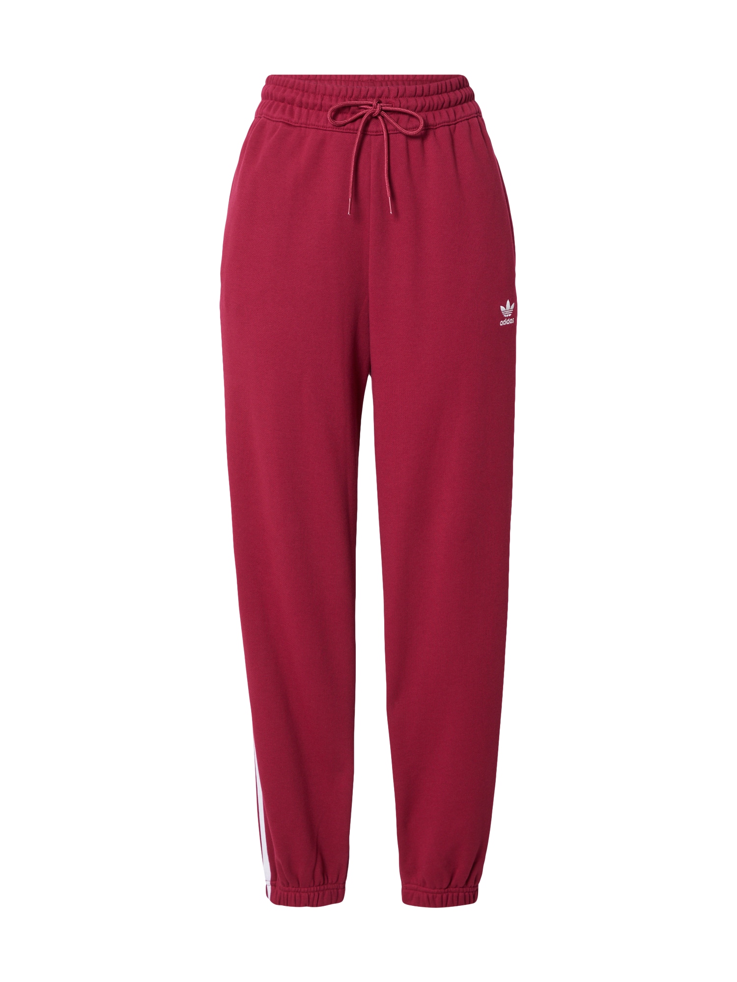 ADIDAS ORIGINALS Nadrág  burgundi vörös / fehér