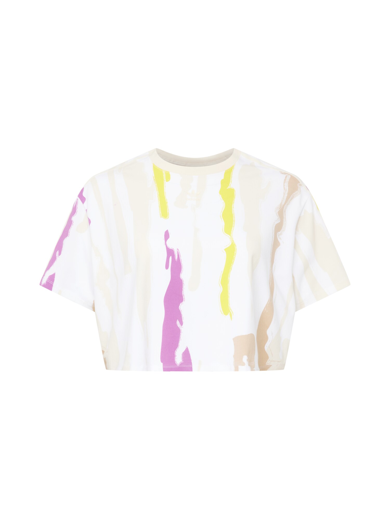 ADIDAS ORIGINALS Póló  fehér / limone / bézs / orchidea