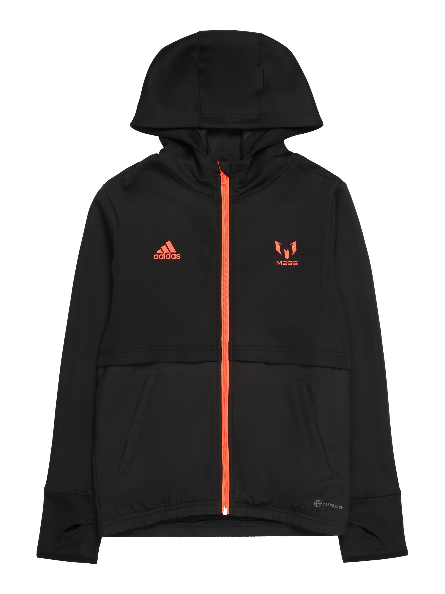 ADIDAS PERFORMANCE Sportdzseki 'Messi'  fekete / narancs / fehér / sötétszürke