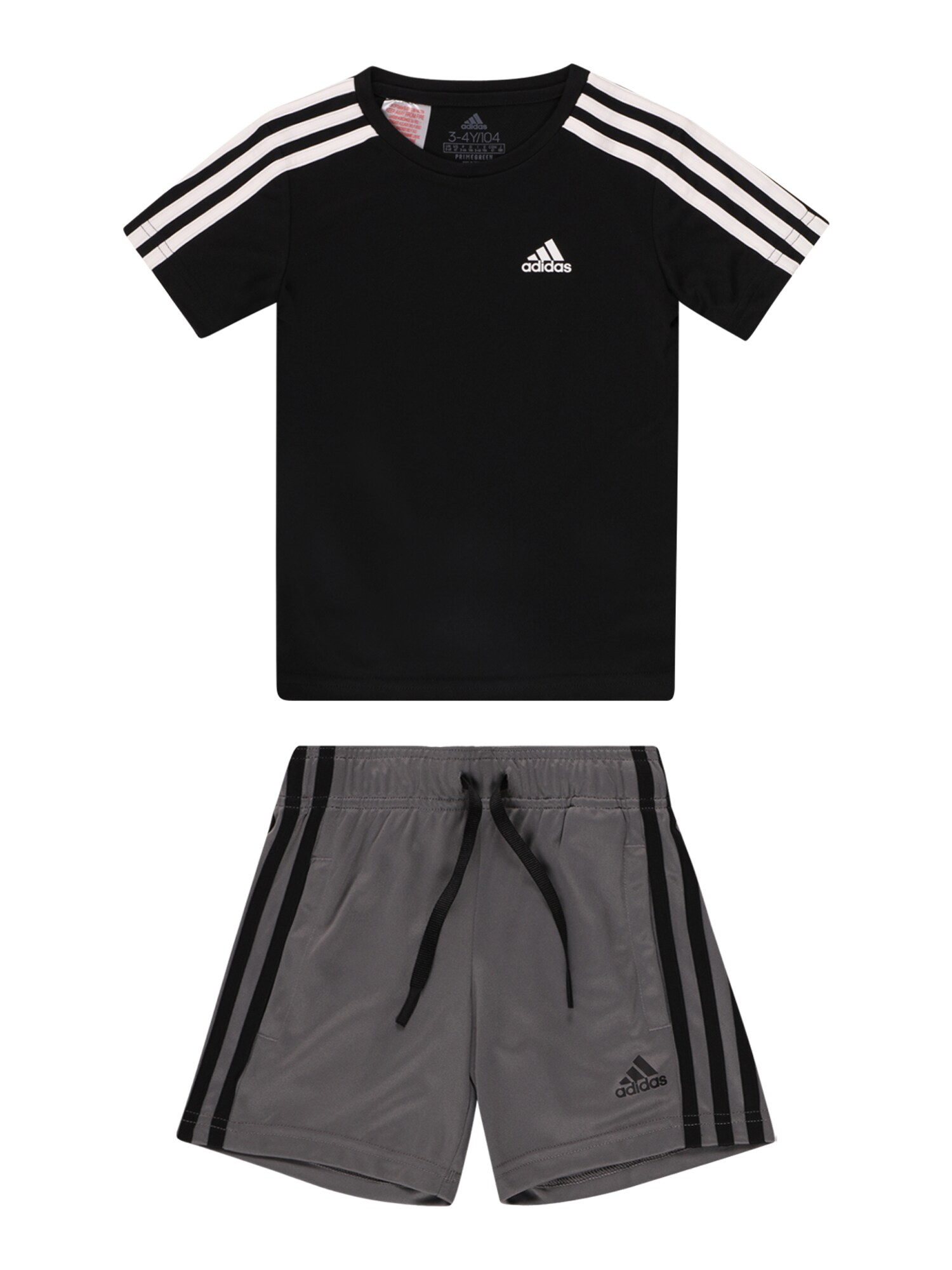 ADIDAS PERFORMANCE Tréningruha  fekete / fehér / sötétszürke