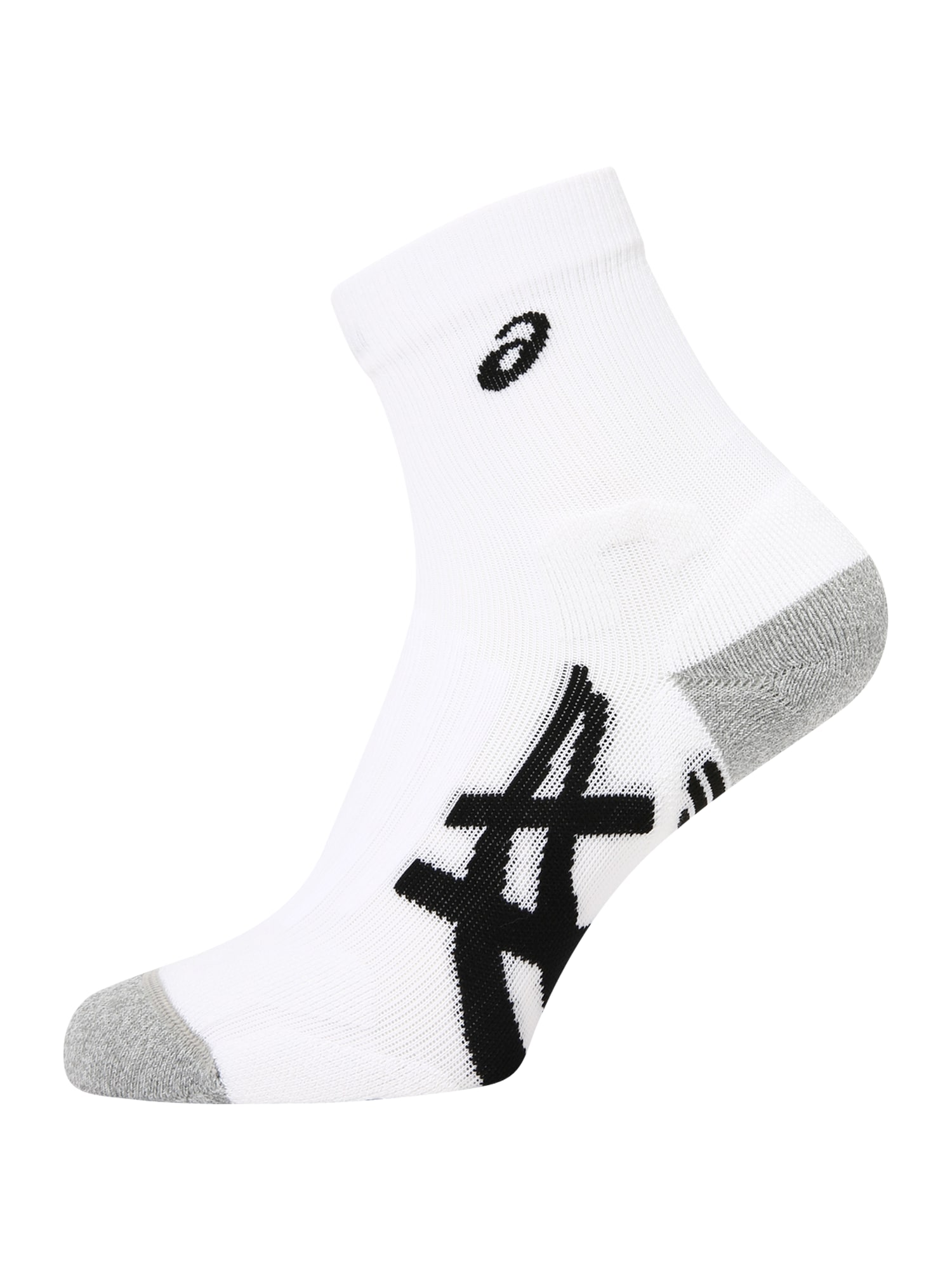 ASICS Sportzoknik  fehér / szürke melír / fekete