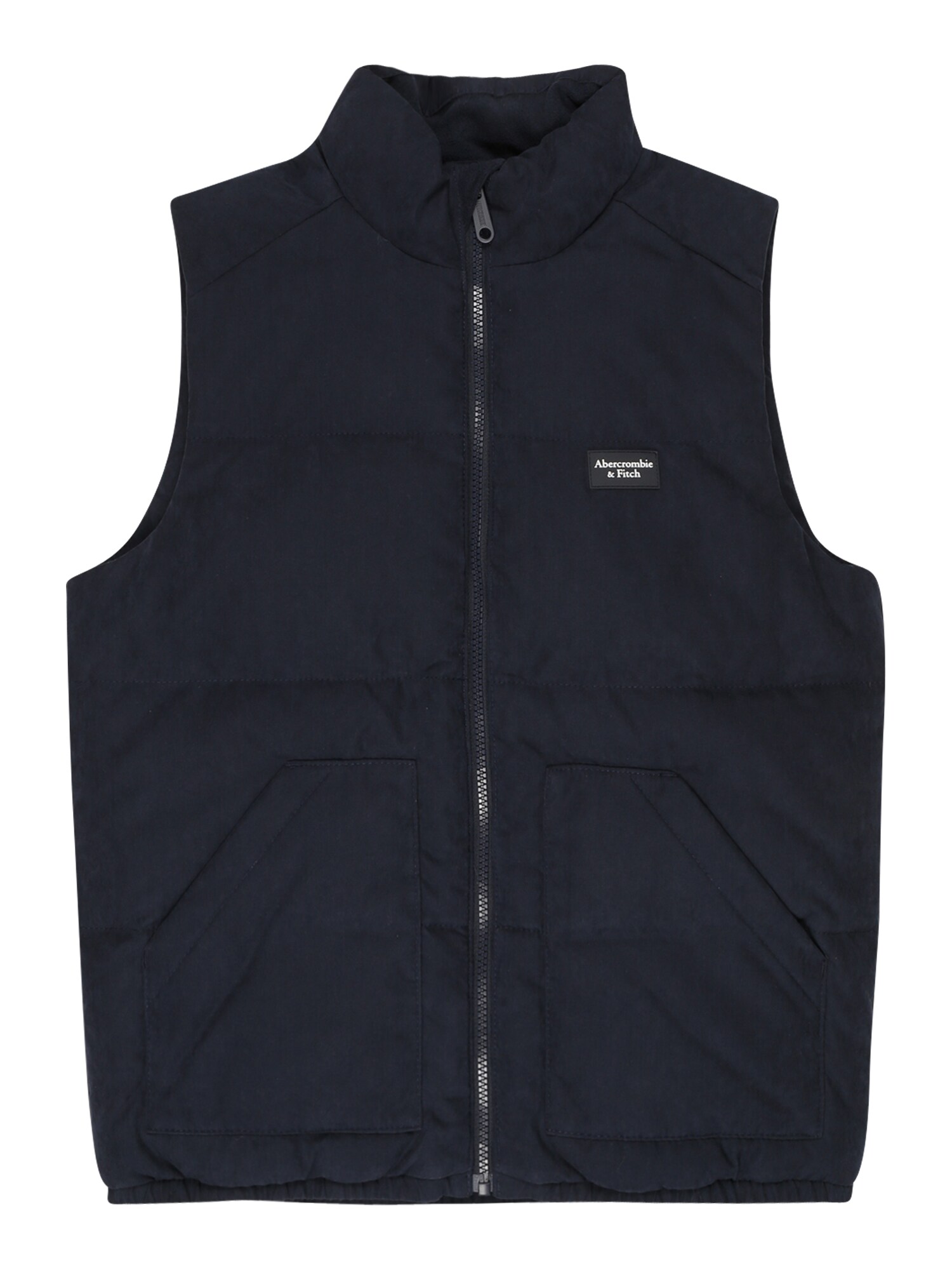 Abercrombie & Fitch Mellény  tengerészkék / fehér / fekete