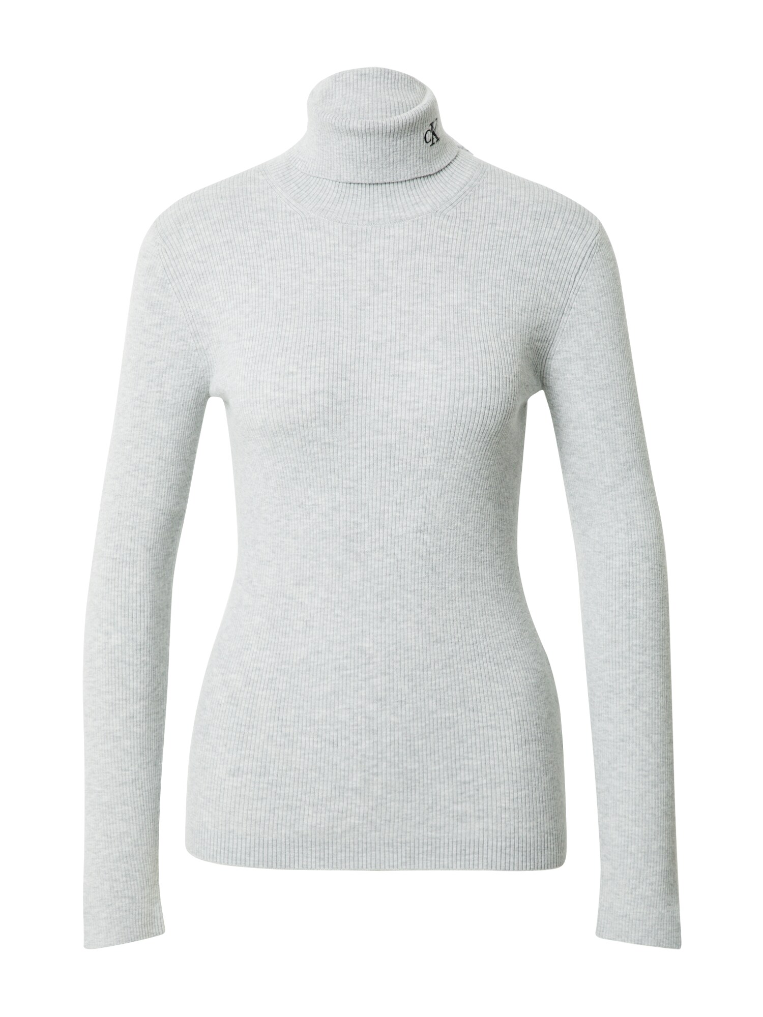 Calvin Klein Jeans Pulóver  szürke melír / fekete