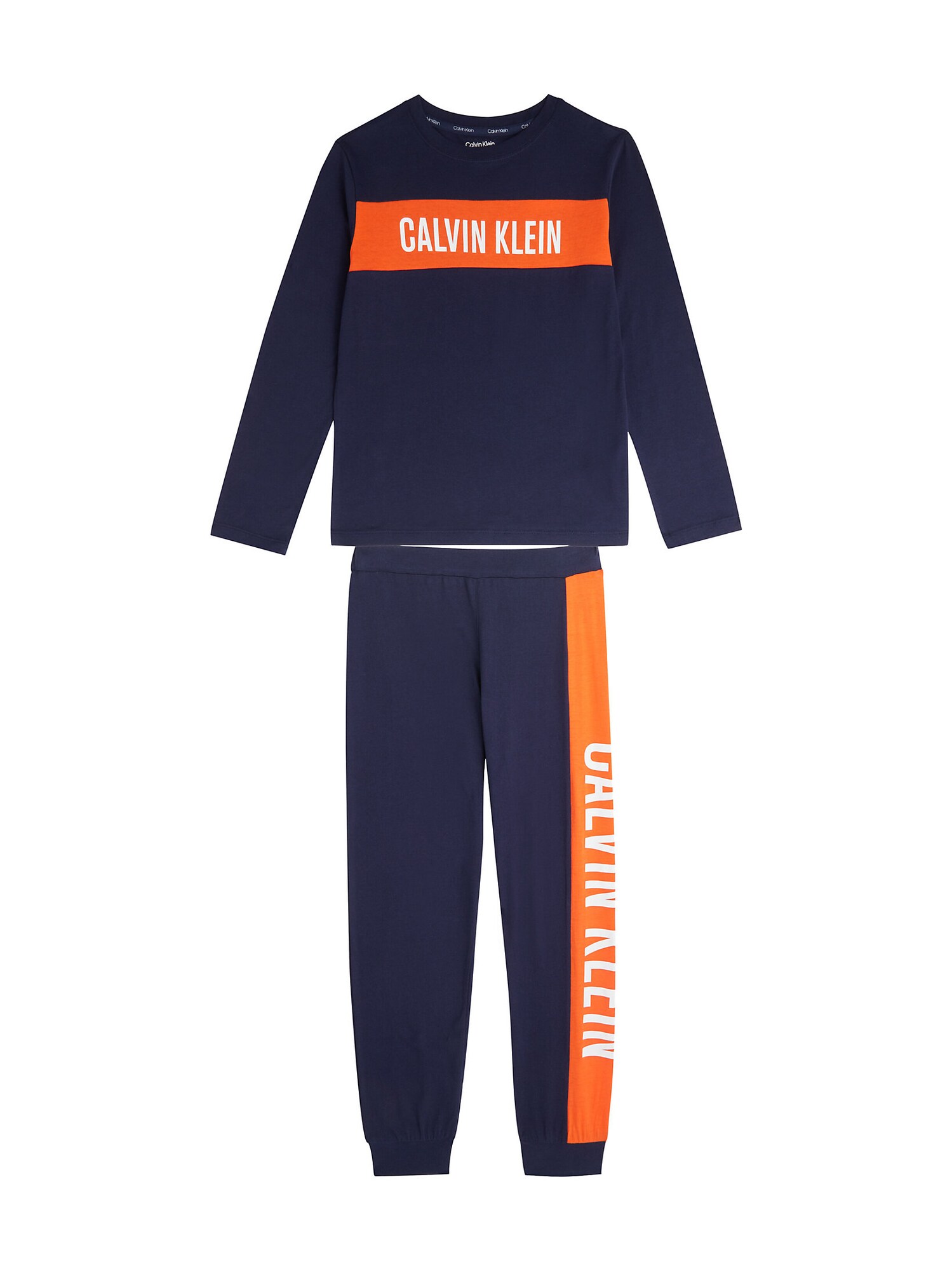 Calvin Klein Underwear Ruhák alváshoz  narancs / tengerészkék / fehér