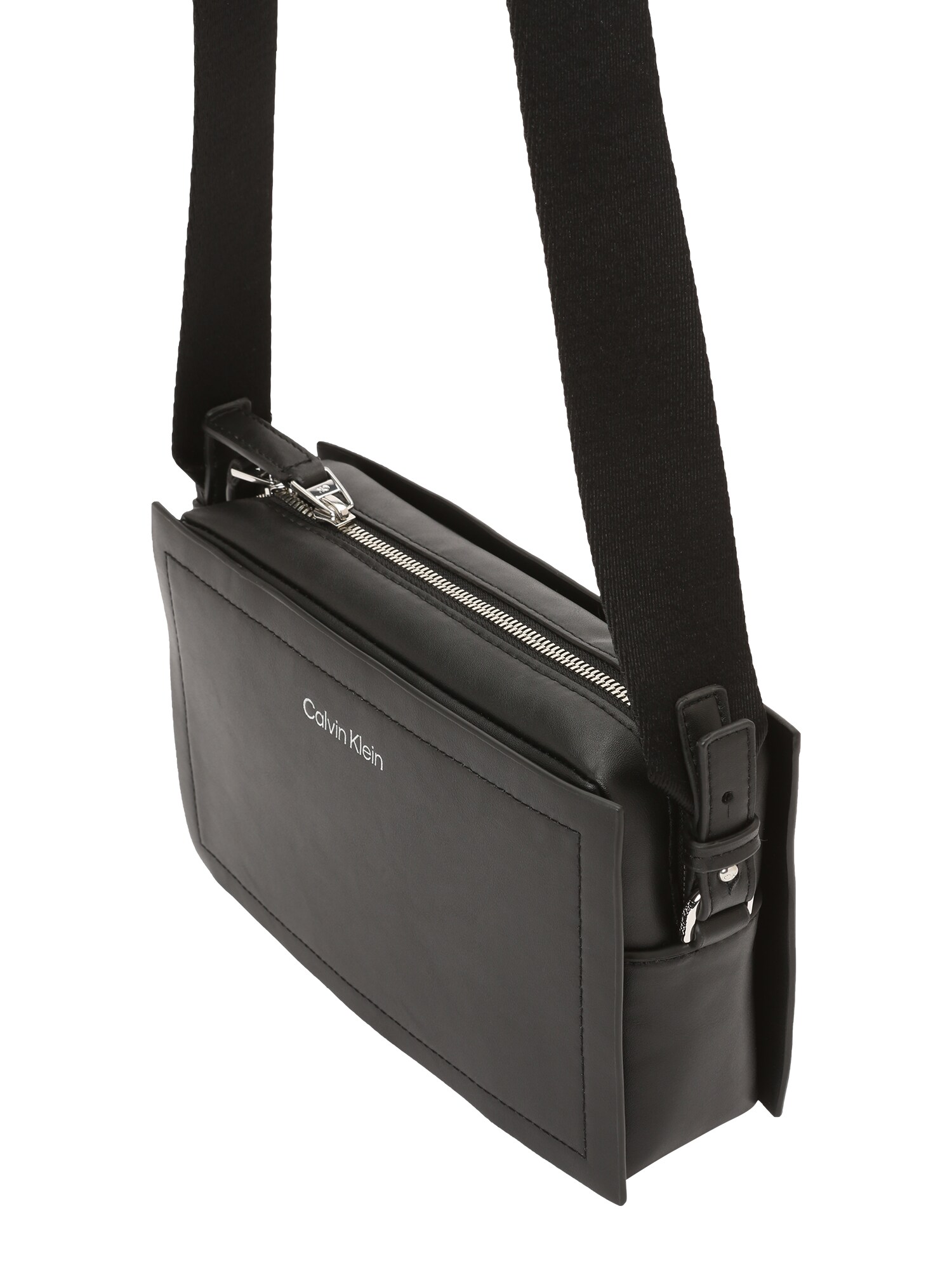 Calvin Klein Válltáska  fekete / ezüst