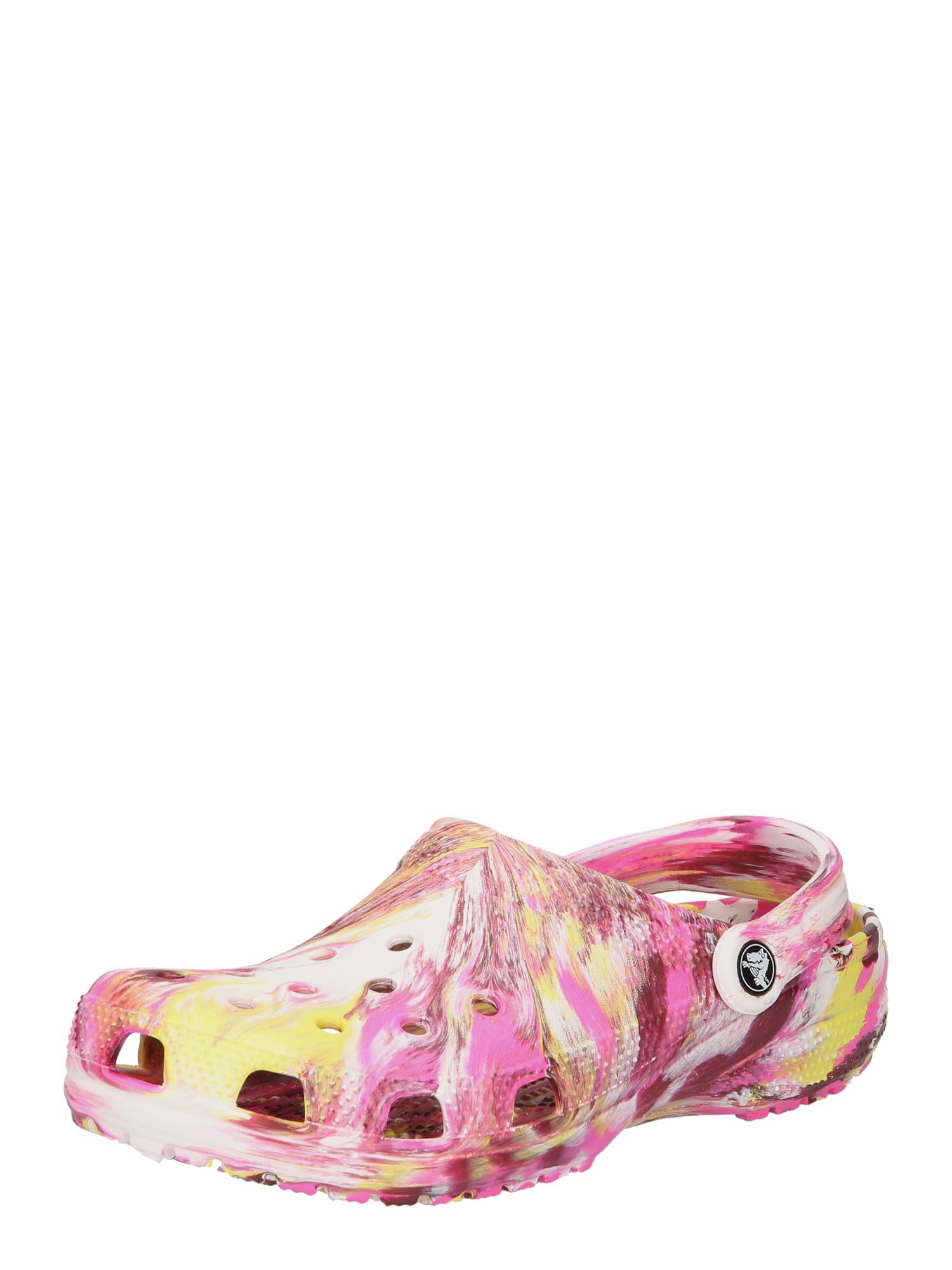 Crocs Klumpák  világos-rózsaszín / fehér / limone / dohánybarna