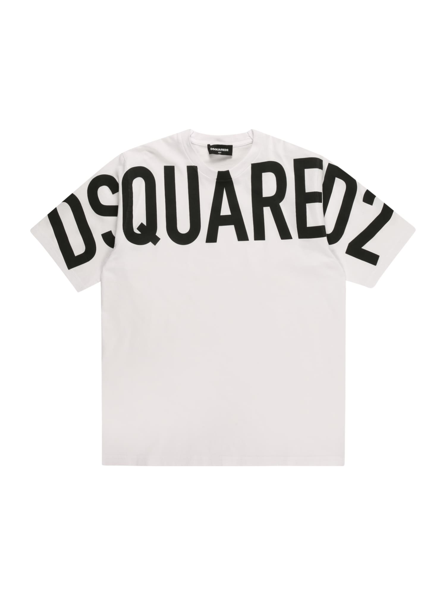 DSQUARED2 Póló  fehér / fekete