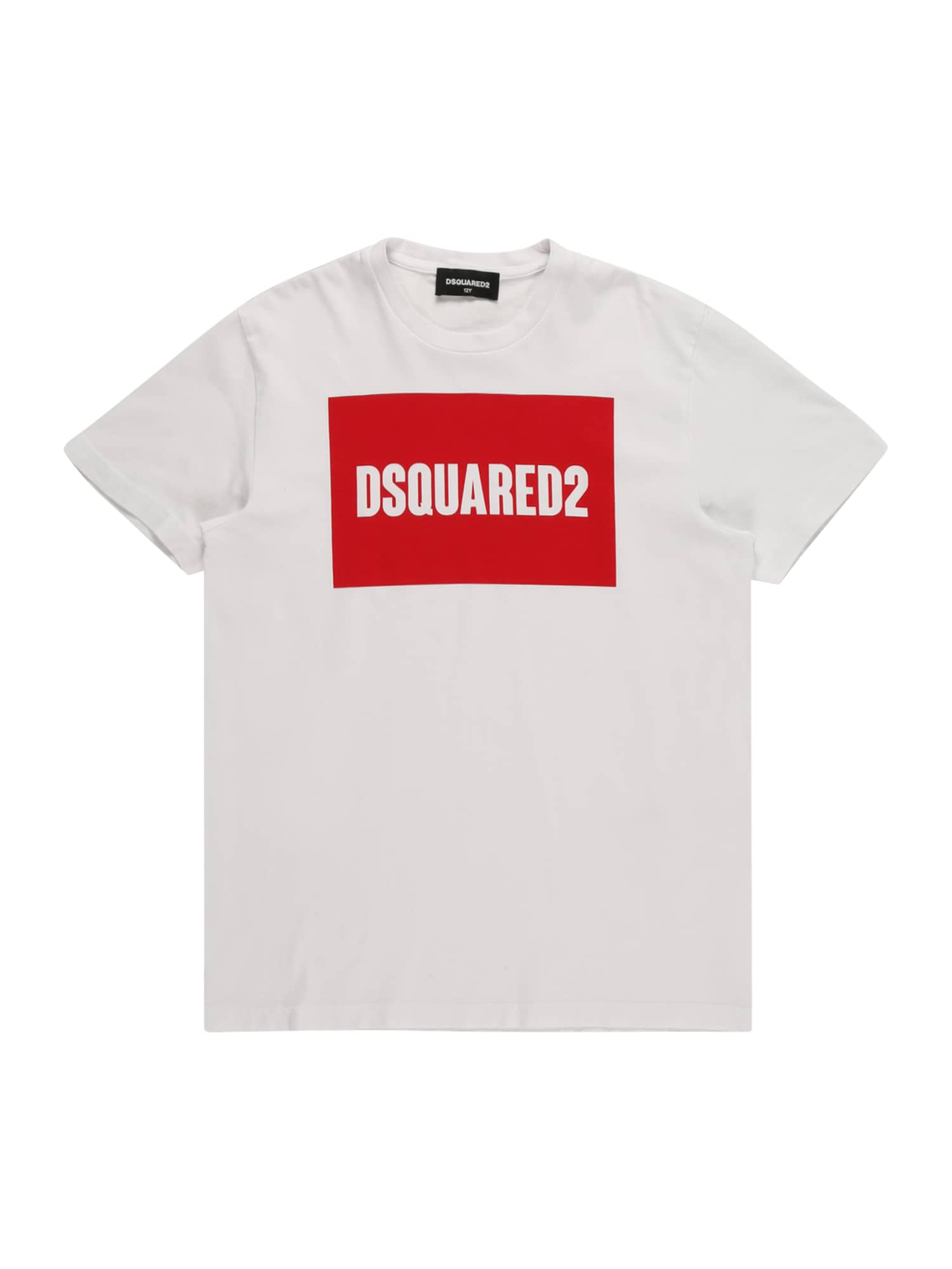 DSQUARED2 Póló  fehér / piros
