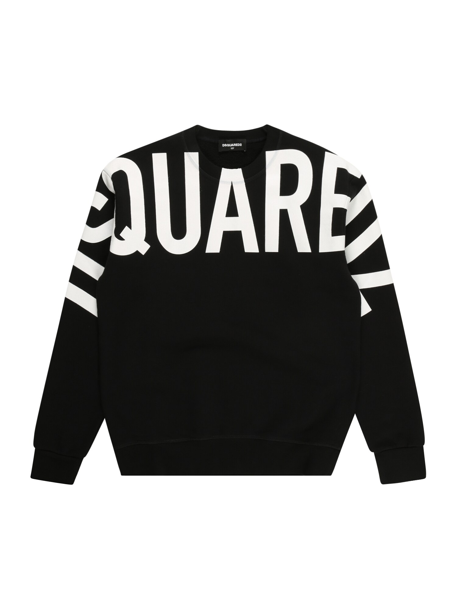DSQUARED2 Tréning póló  fekete / fehér