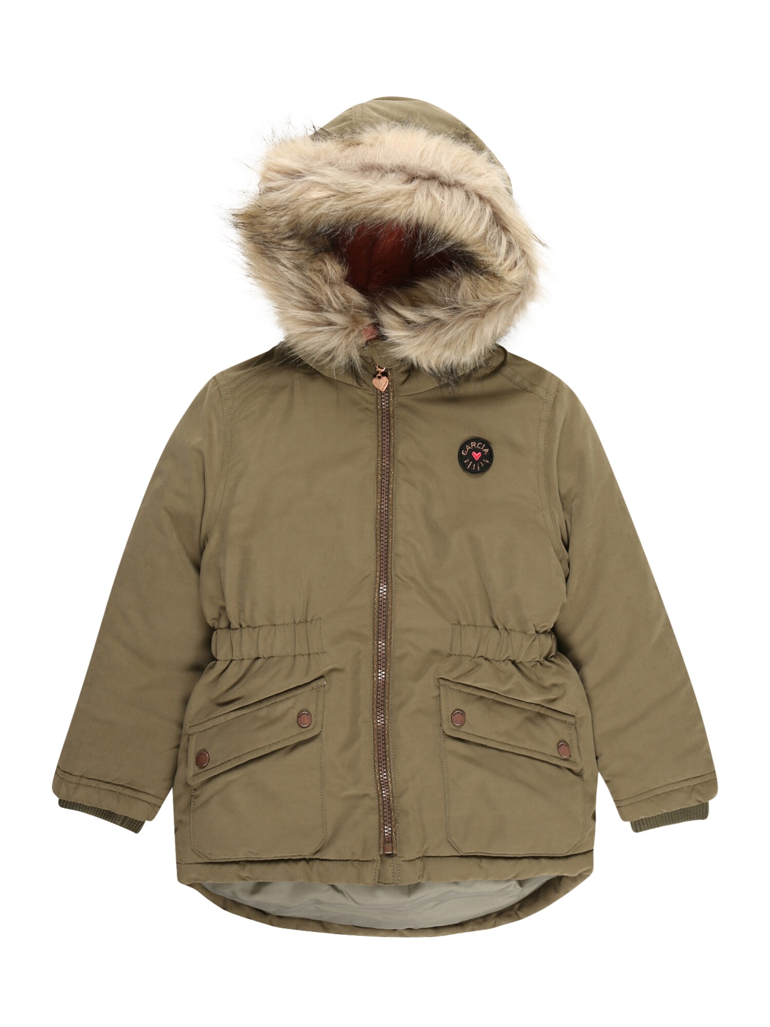 GARCIA Téli dzseki  khaki / bézs