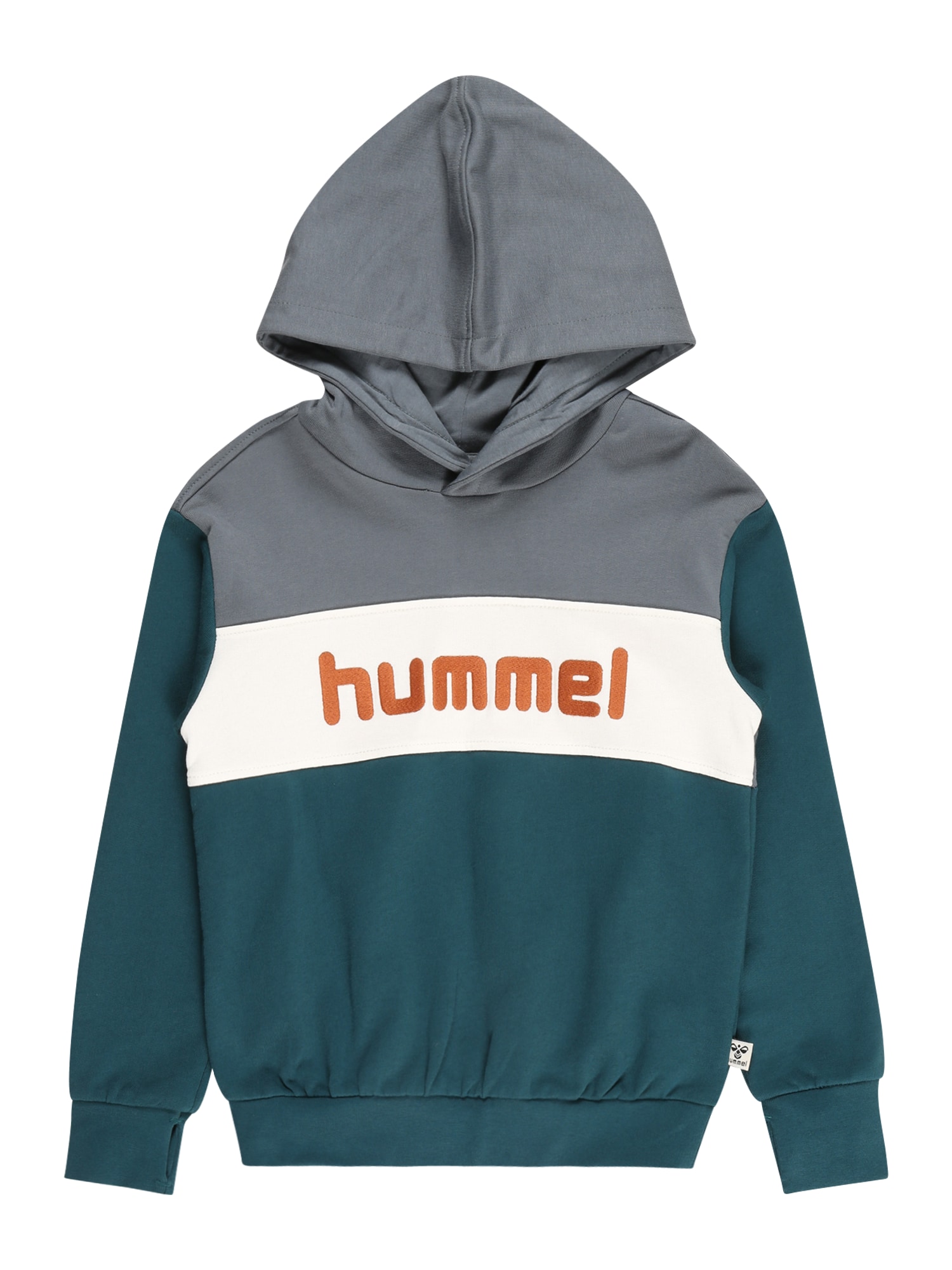 Hummel Tréning póló  benzin / bézs / barna / bazaltszürke