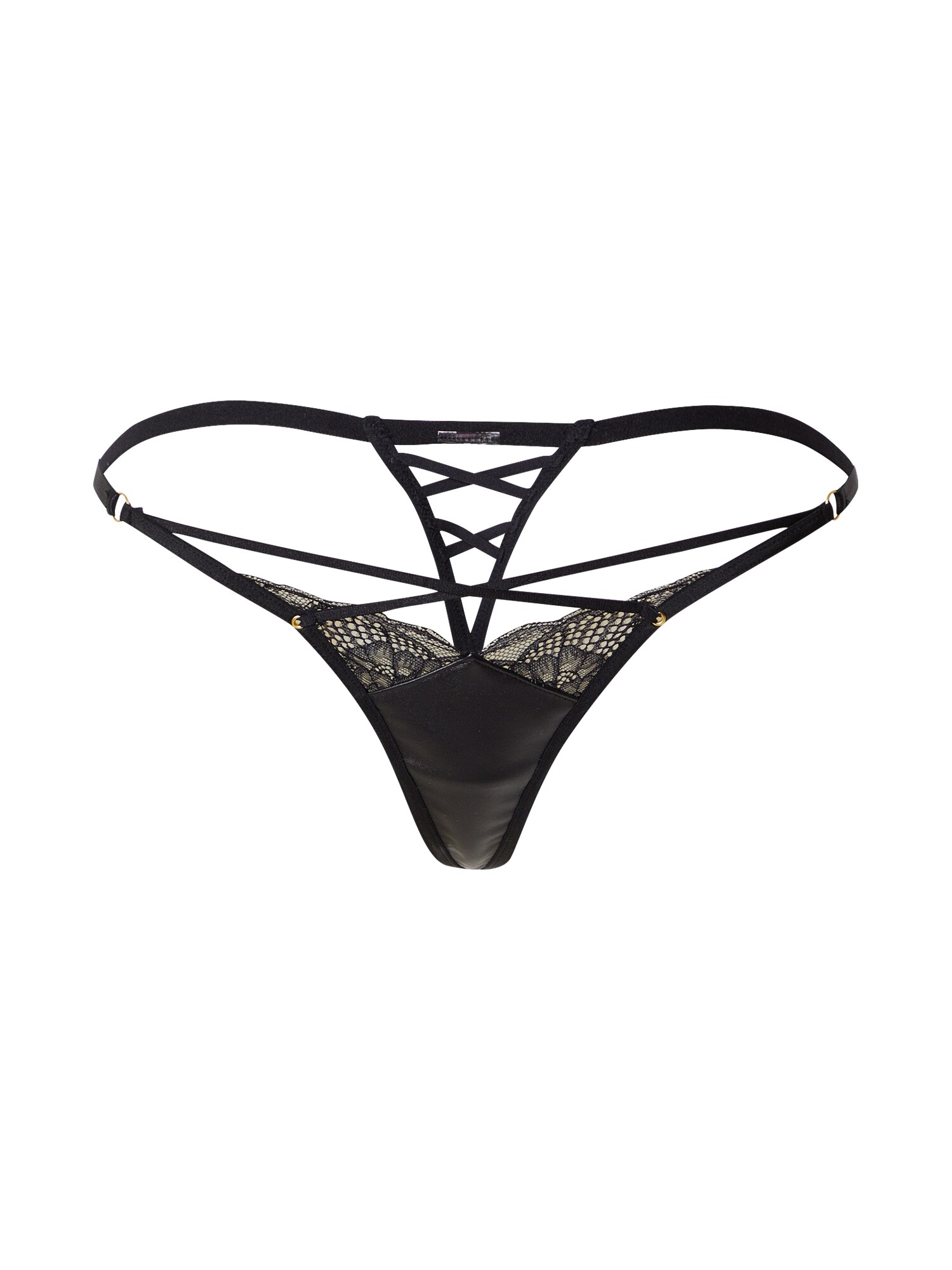 Hunkemöller String bugyik  fekete