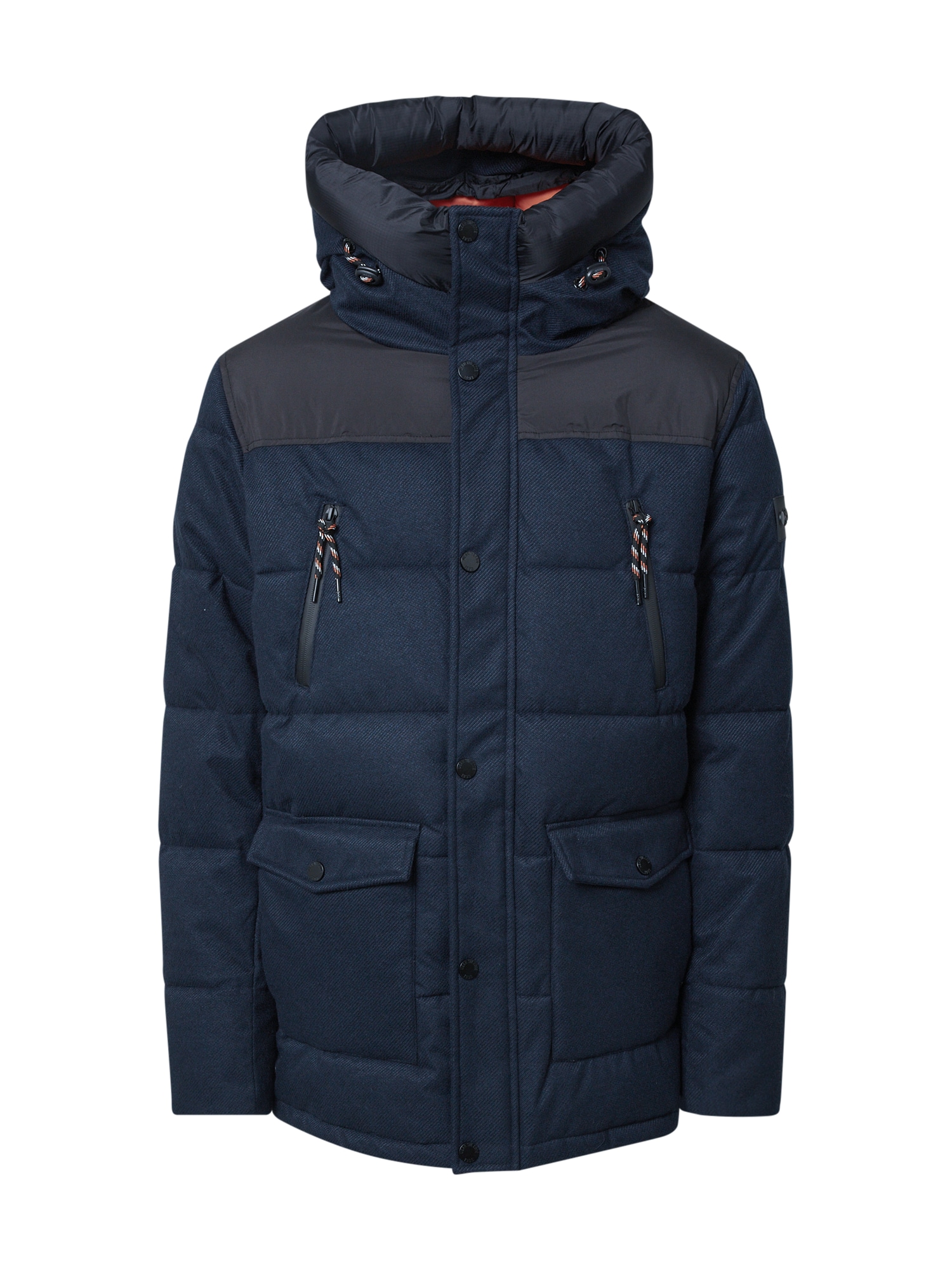 INDICODE JEANS Téli dzseki  tengerészkék / encián