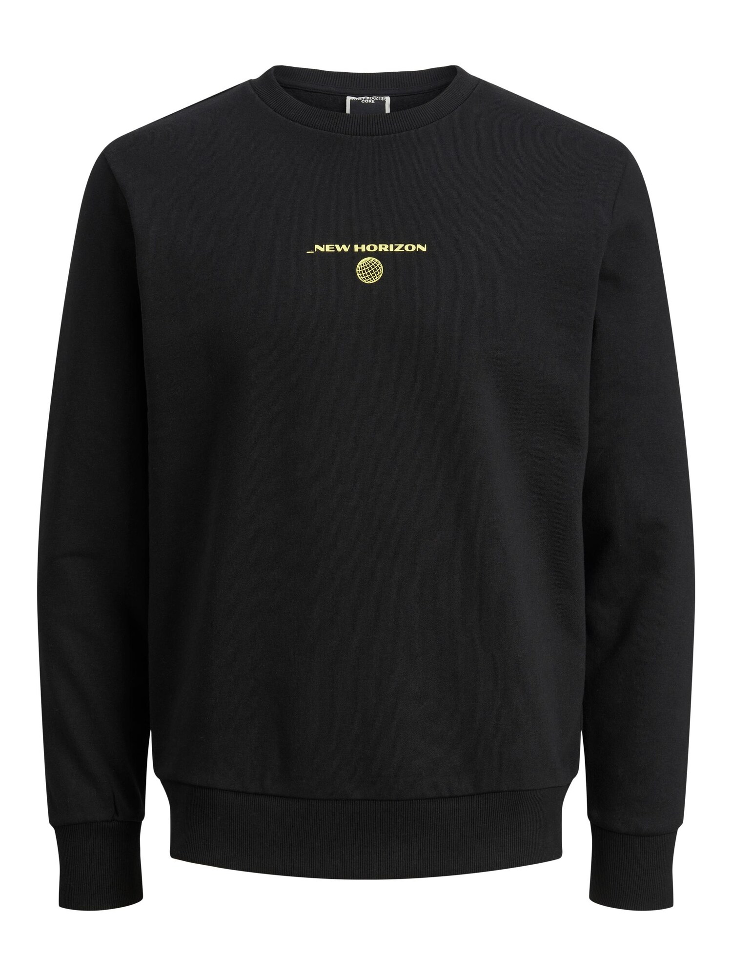 JACK & JONES Tréning póló  fekete / sárga