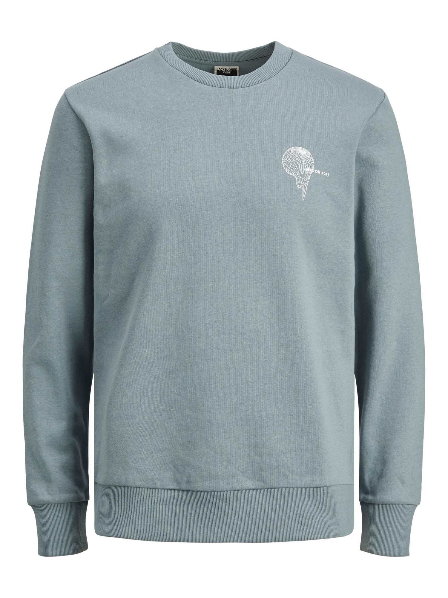JACK & JONES Tréning póló  szürke / fehér