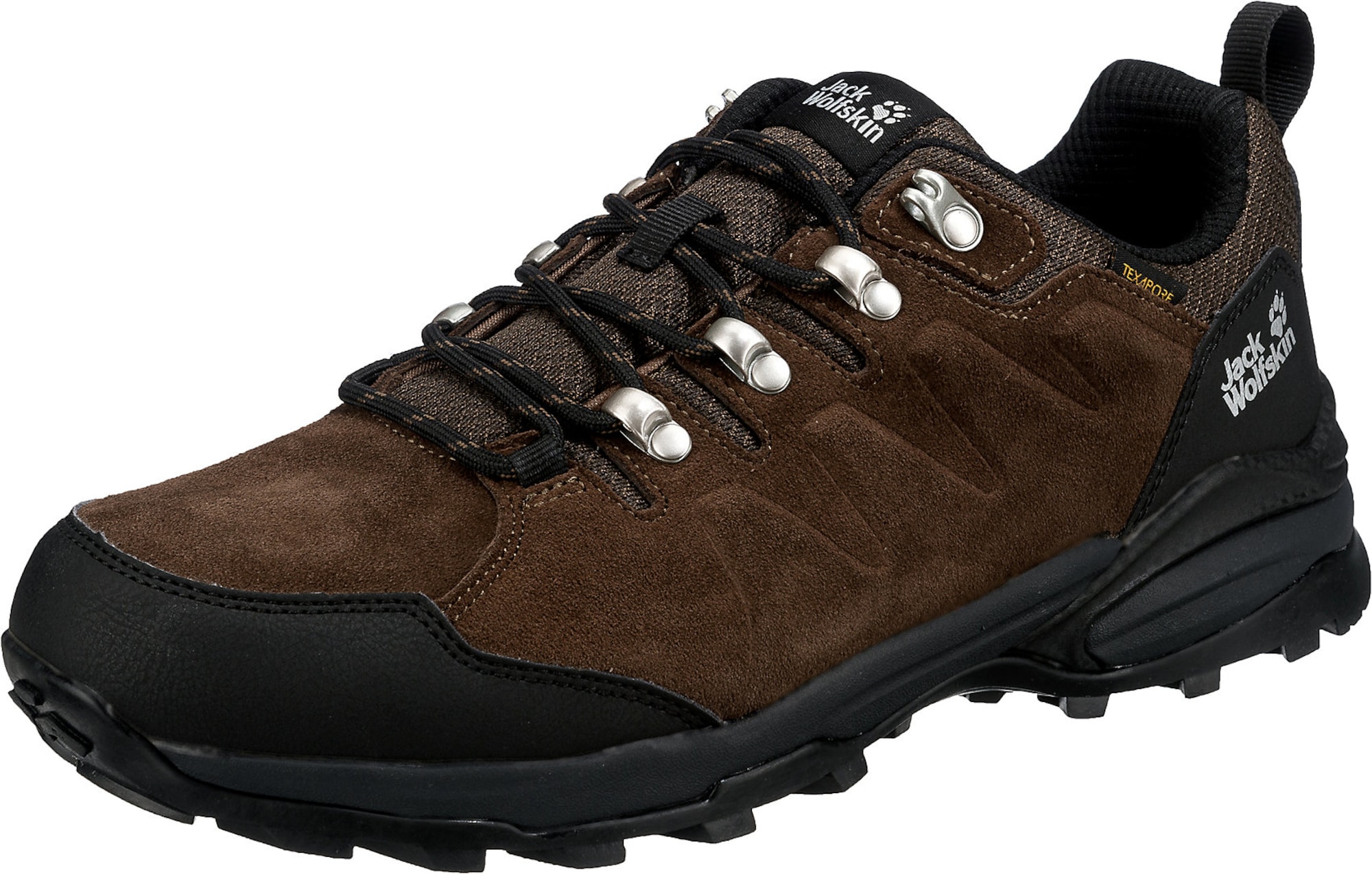 JACK WOLFSKIN Félcipő 'REFUGIO'  barna