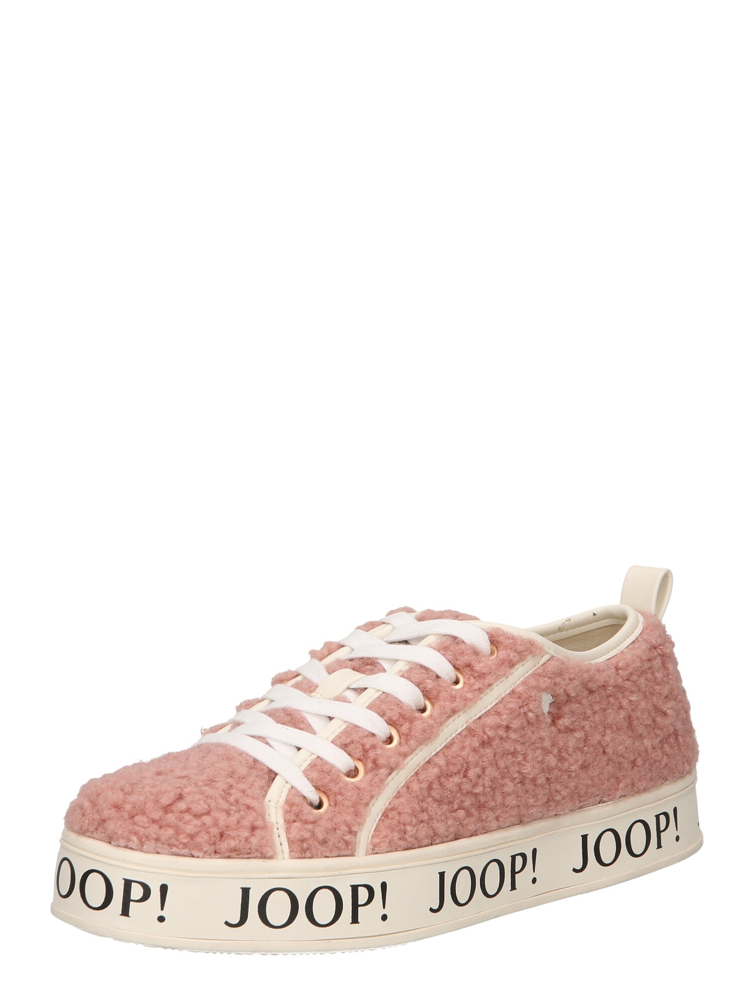 JOOP! Rövid szárú edzőcipők 'Peluche Jil'  rózsa / fekete