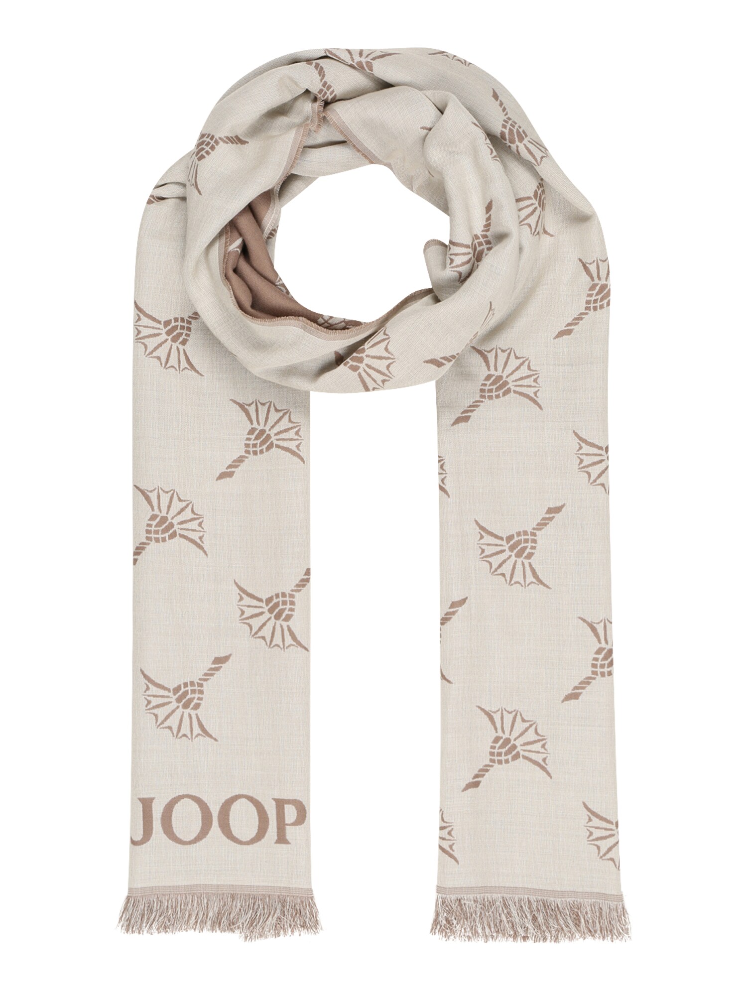 JOOP! Sál 'Feris'  krém / greige